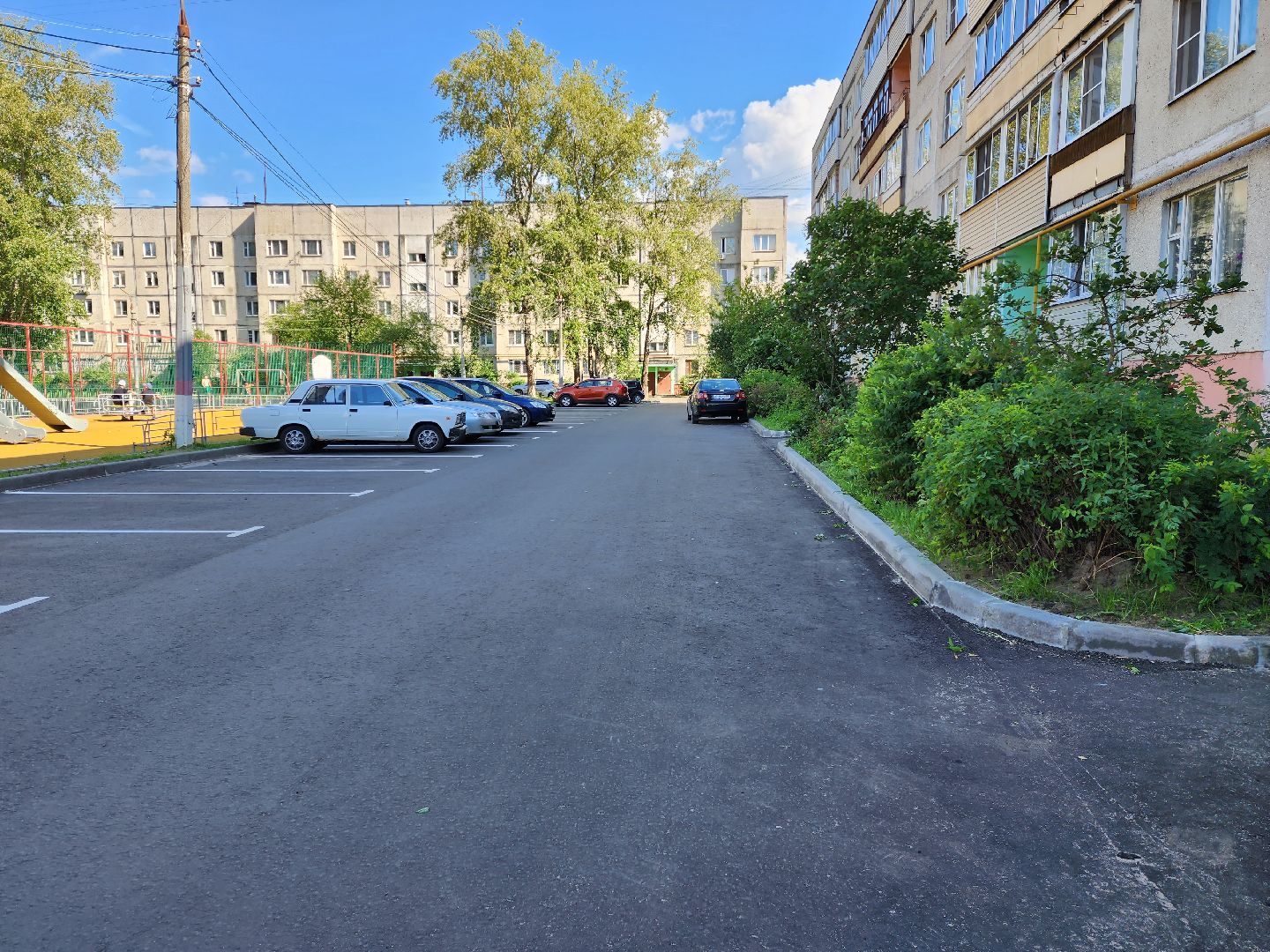 раменское, благоустройство, ремонт внутриквартальных дорог, поселок Ильинский улица Октябрьская,