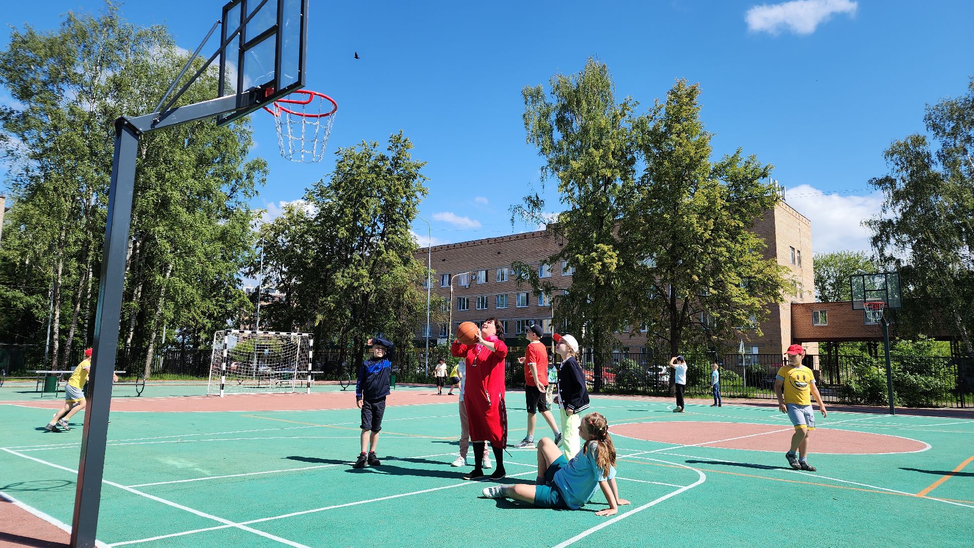 дети, лагерь, школьный лагерь, каникулы, Лосино-Петровский,