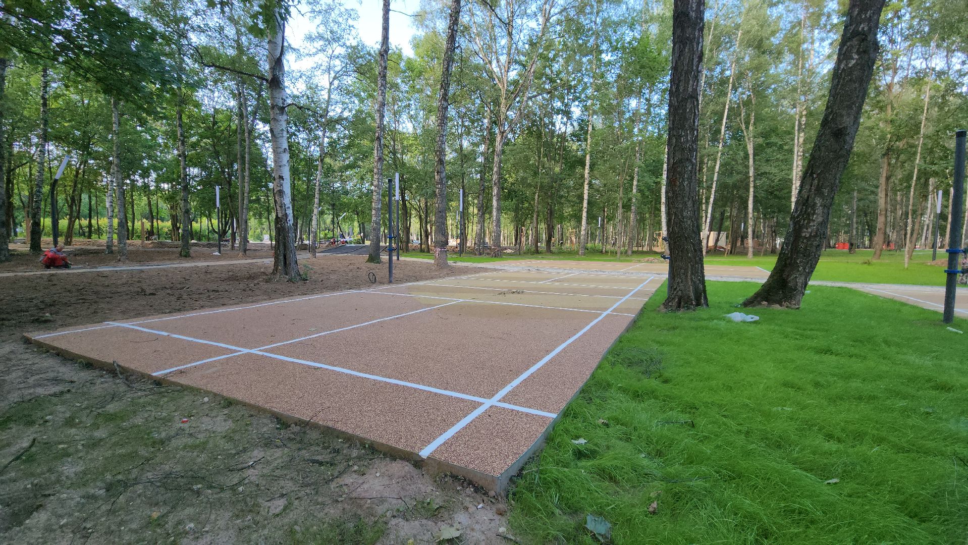 Парк, Реконструкция, Спорт, Площадка, Лобня,