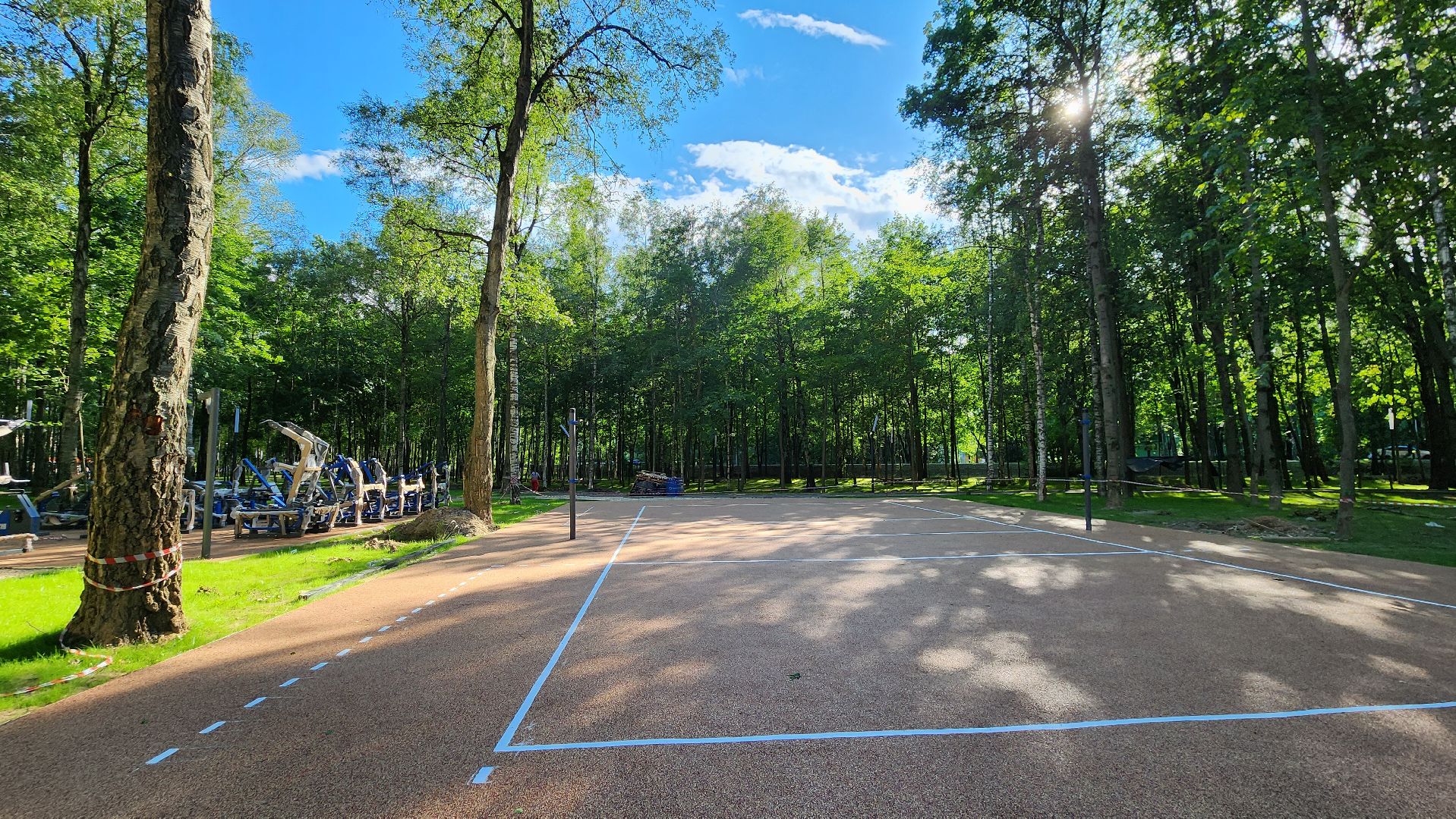 Парк, Реконструкция, Спорт, Площадка, Лобня,