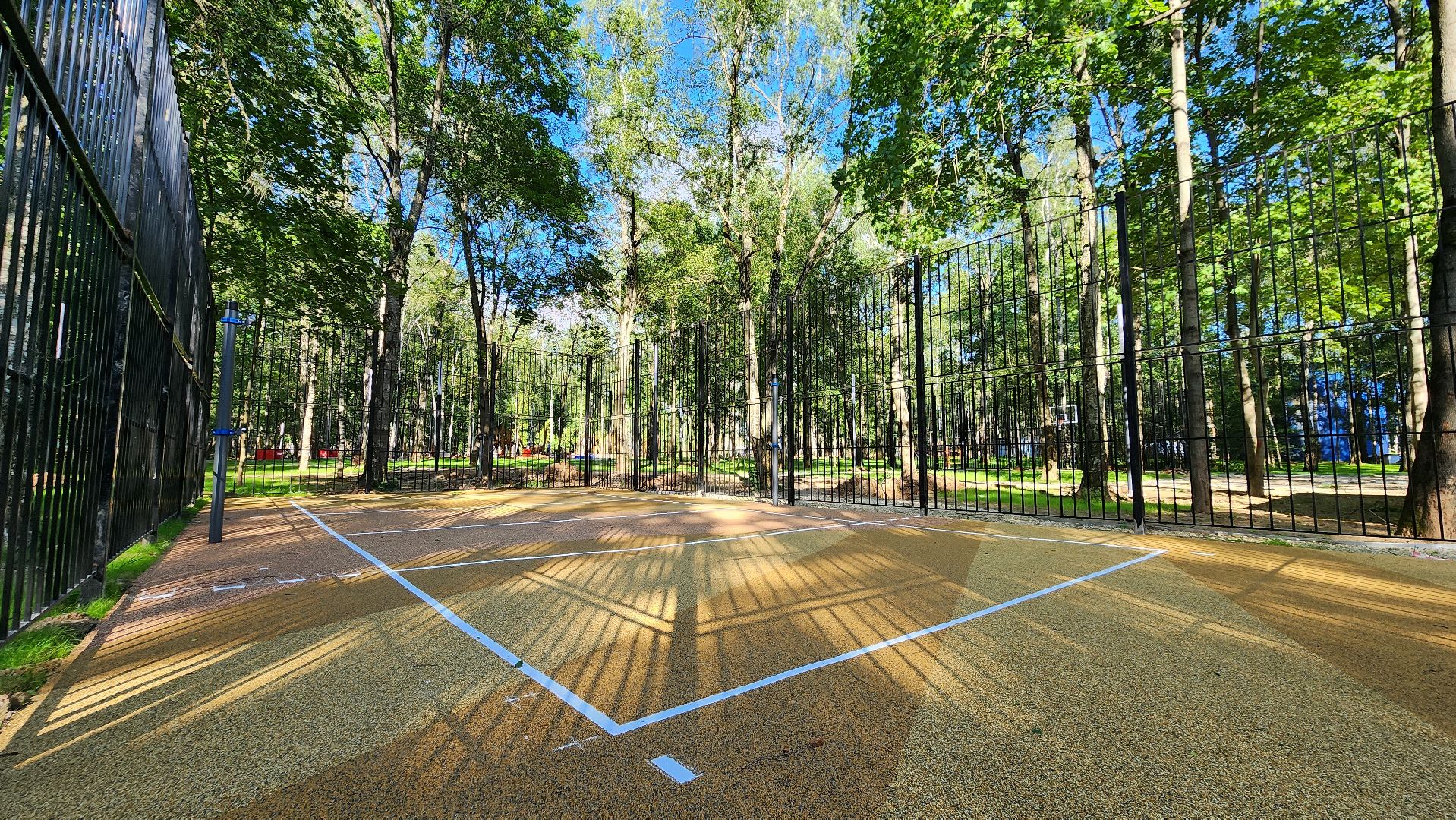 Парк, Реконструкция, Спорт, Площадка, Лобня,