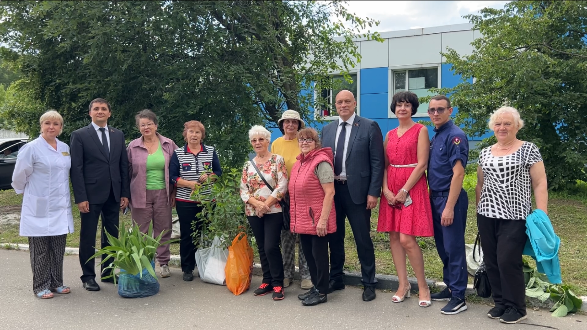 химки, благоустройство, больница, садоводство, клумбы,