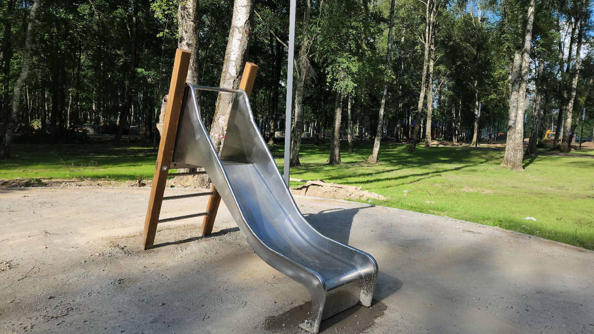 детская площадка, Парк, Лобня,