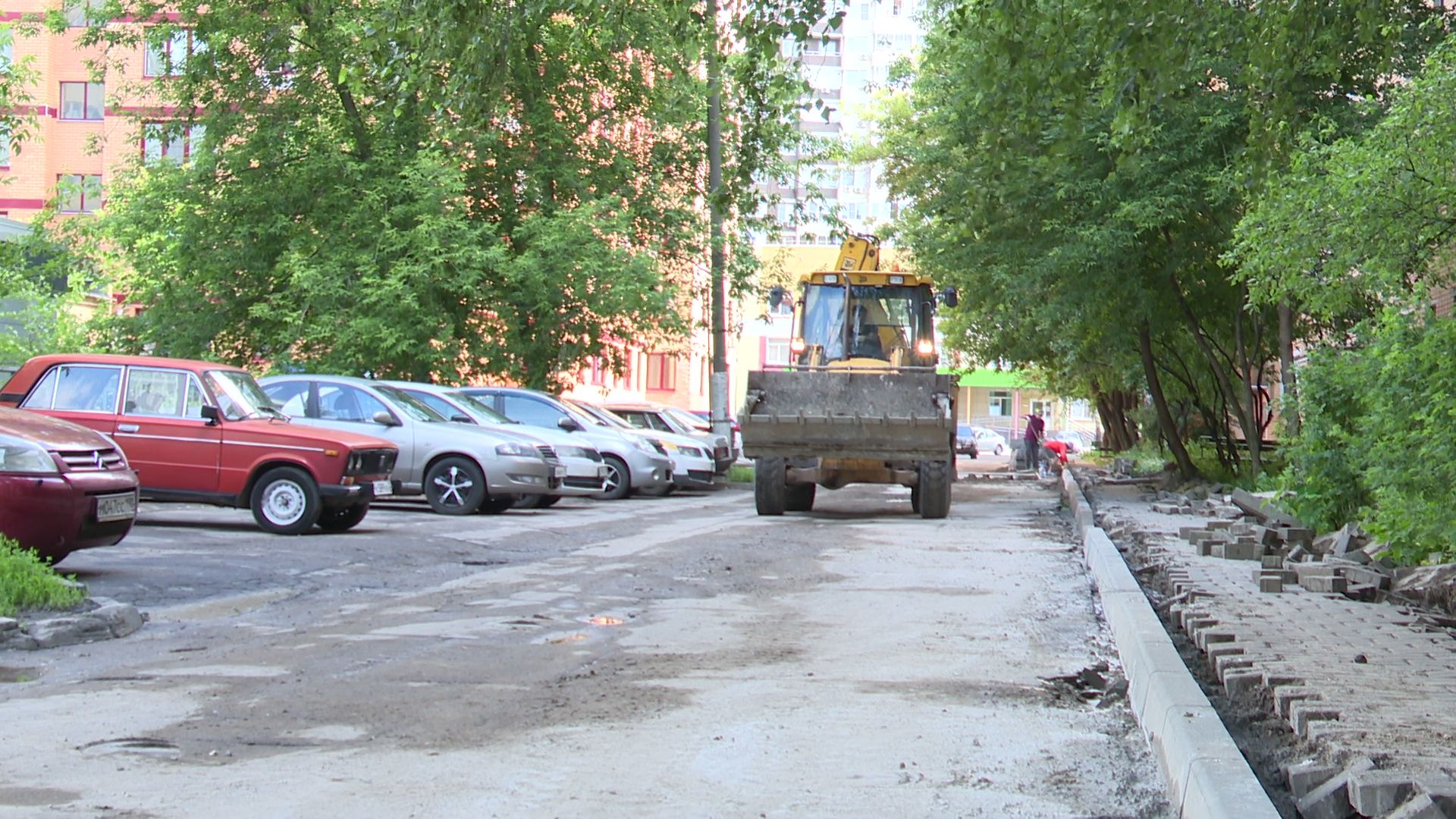 Реутов, благоустройтво, дворы, асфальт,