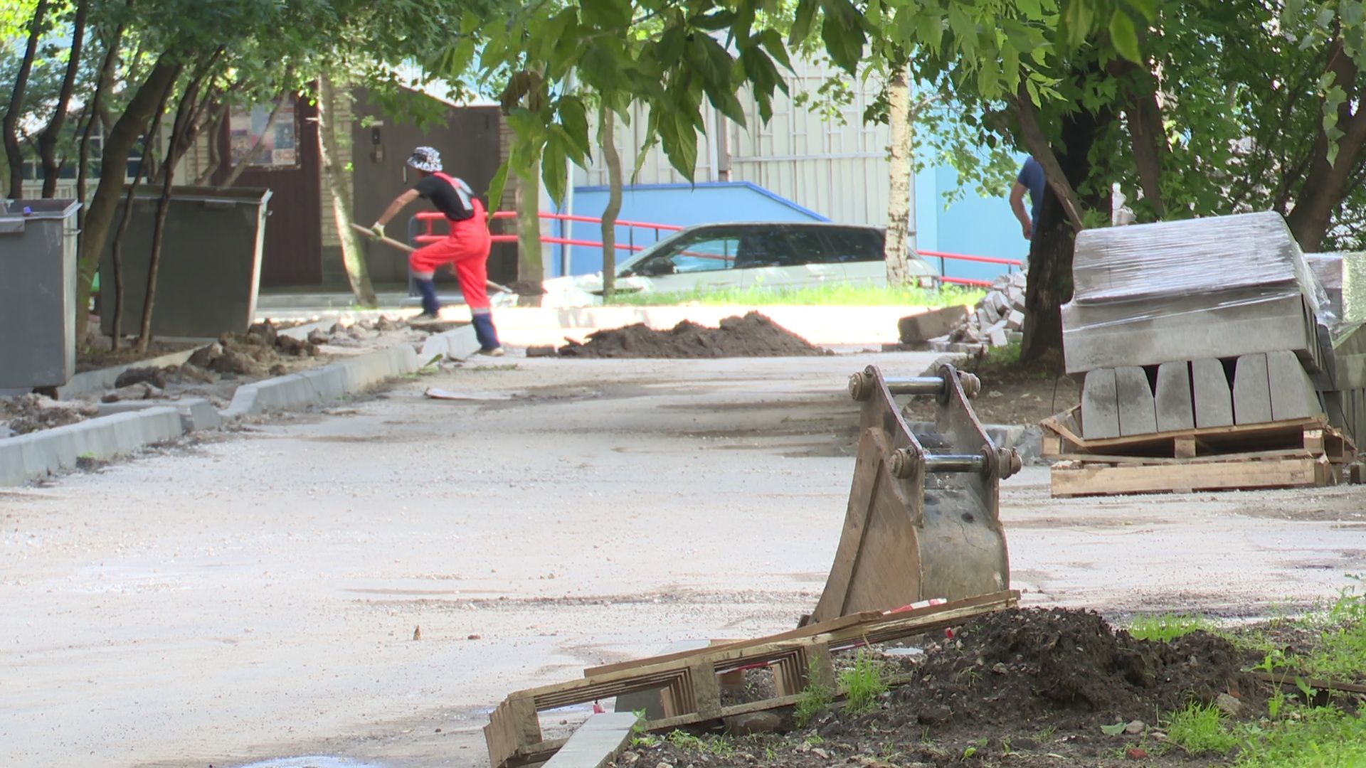 Реутов, благоустройтво, дворы, асфальт,