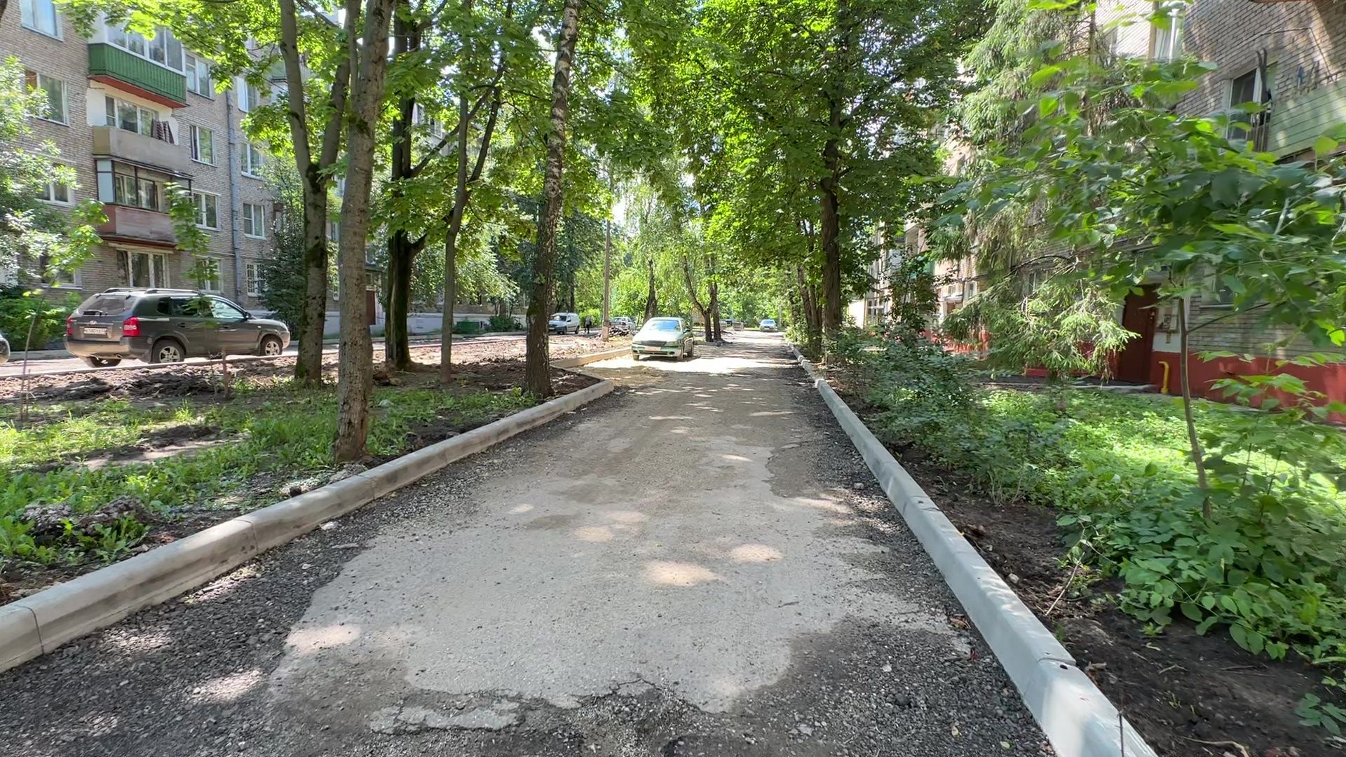 Реутов, благоустройтво, дворы, асфальт,