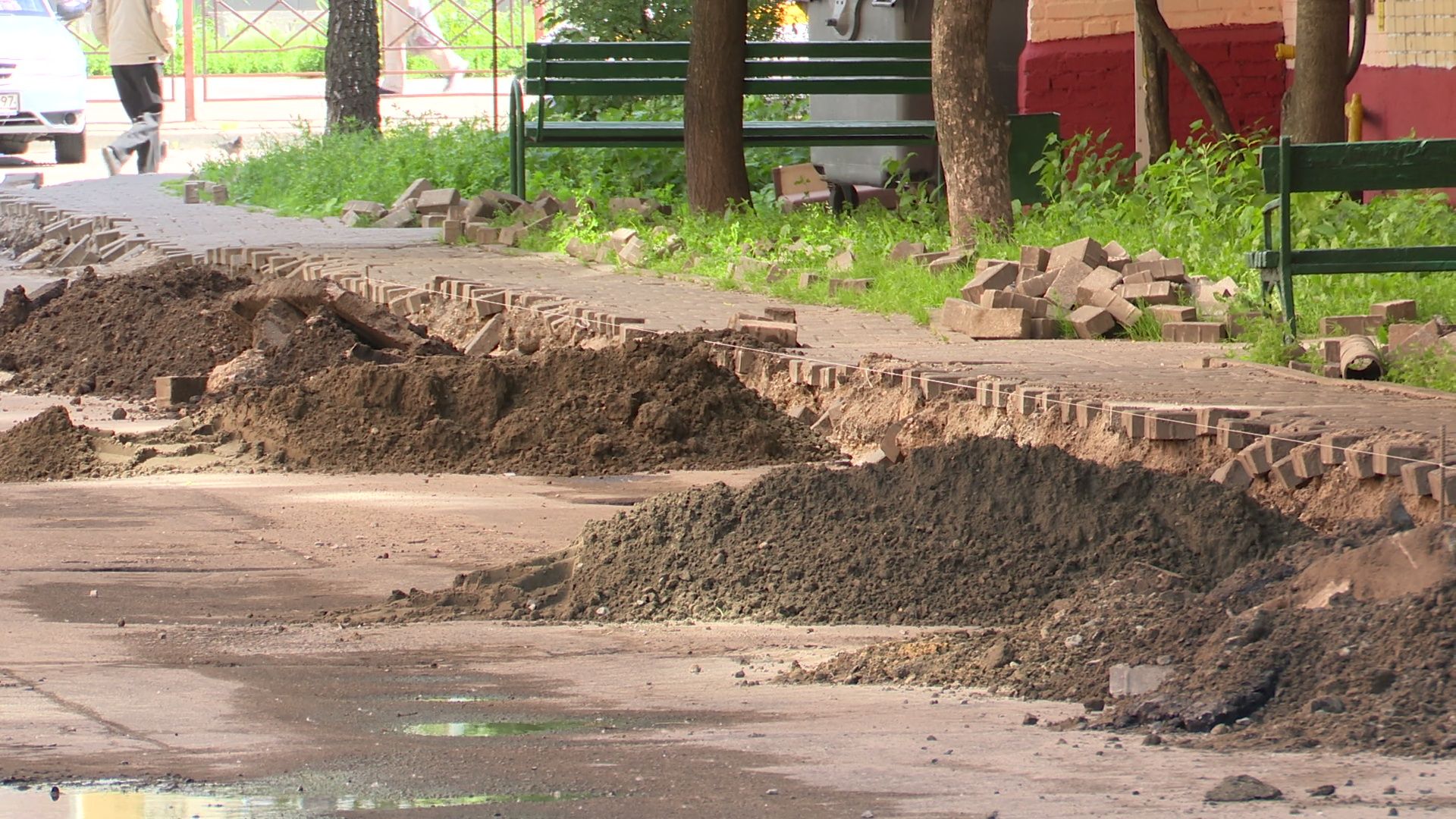 Реутов, благоустройтво, дворы, асфальт,