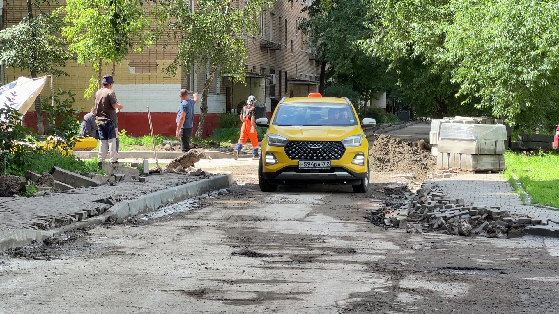 Реутов, благоустройтво, дворы, асфальт,