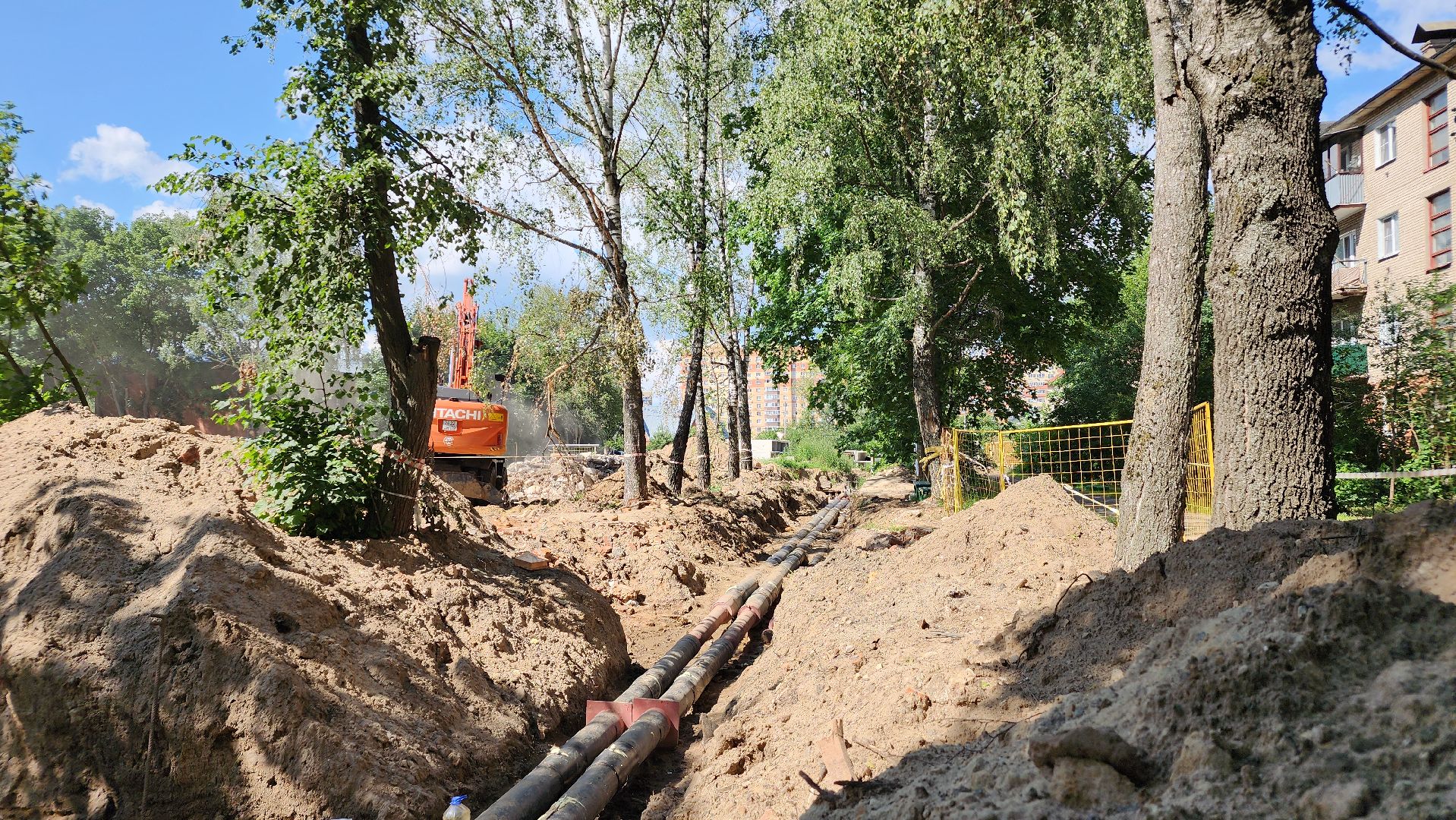 жкх, капремонт теплосетей, теплоснабжение, Лосино-Петровский,