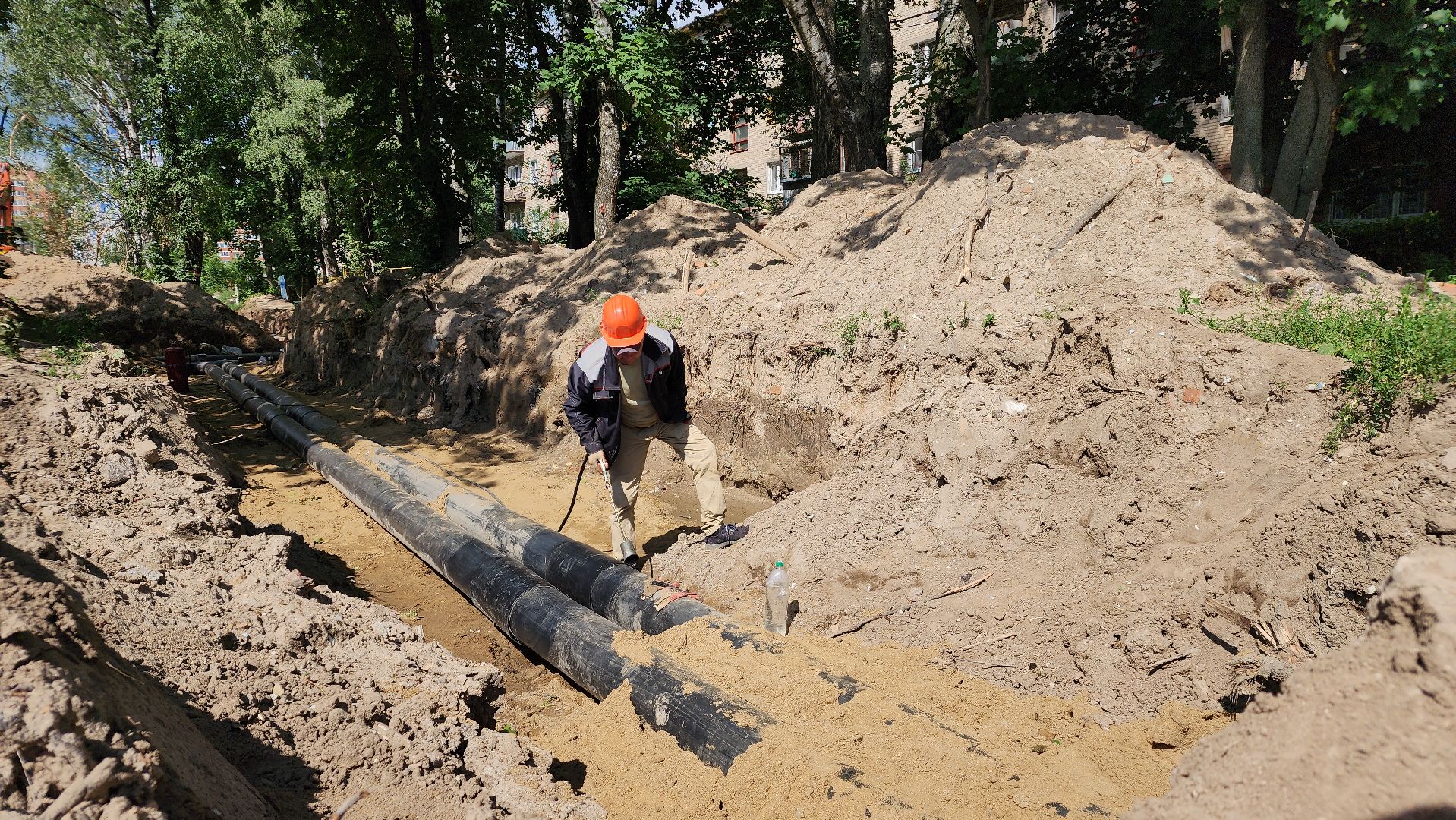 жкх, капремонт теплосетей, теплоснабжение, Лосино-Петровский,