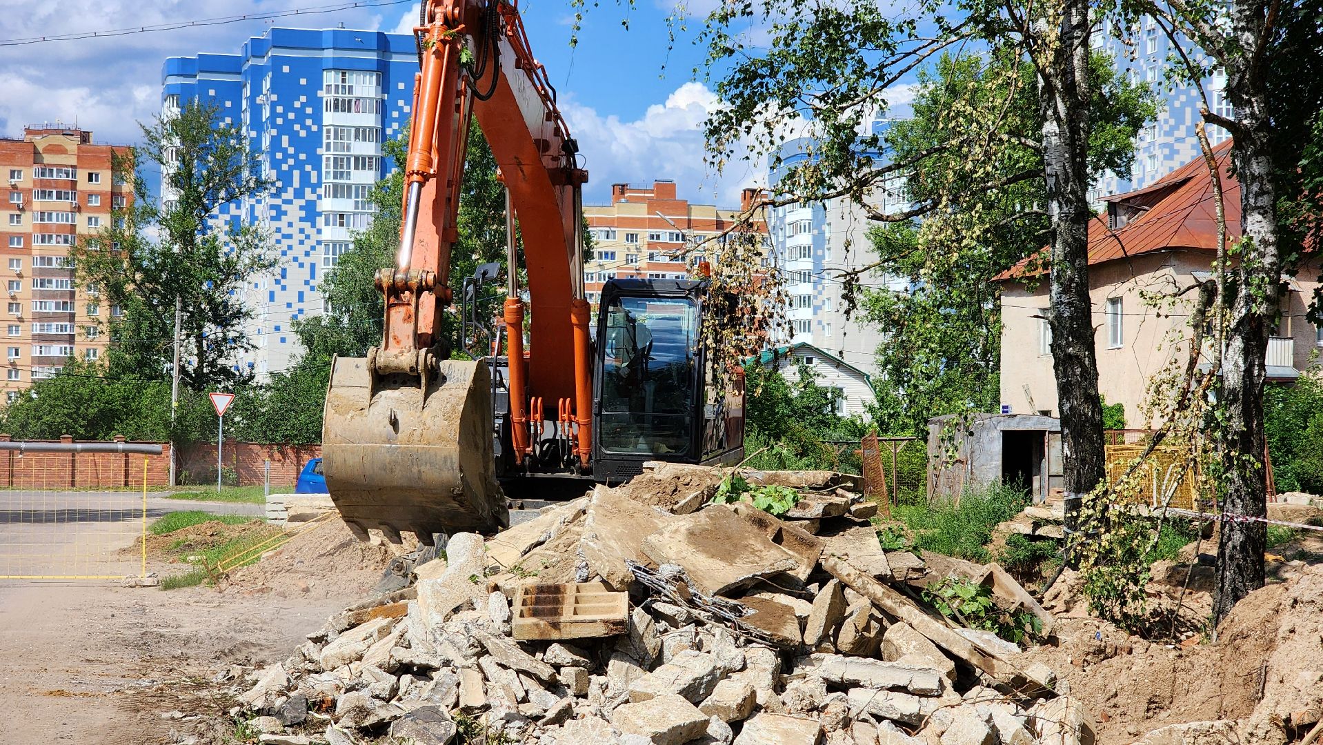 жкх, капремонт теплосетей, теплоснабжение, Лосино-Петровский,