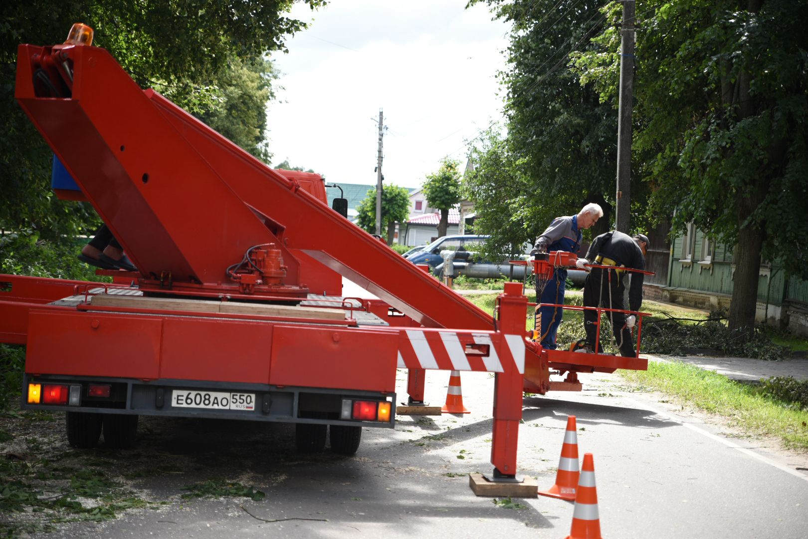 Бронницы, опиловка деревьев, Благоустройство, МБУ Благоустройство,