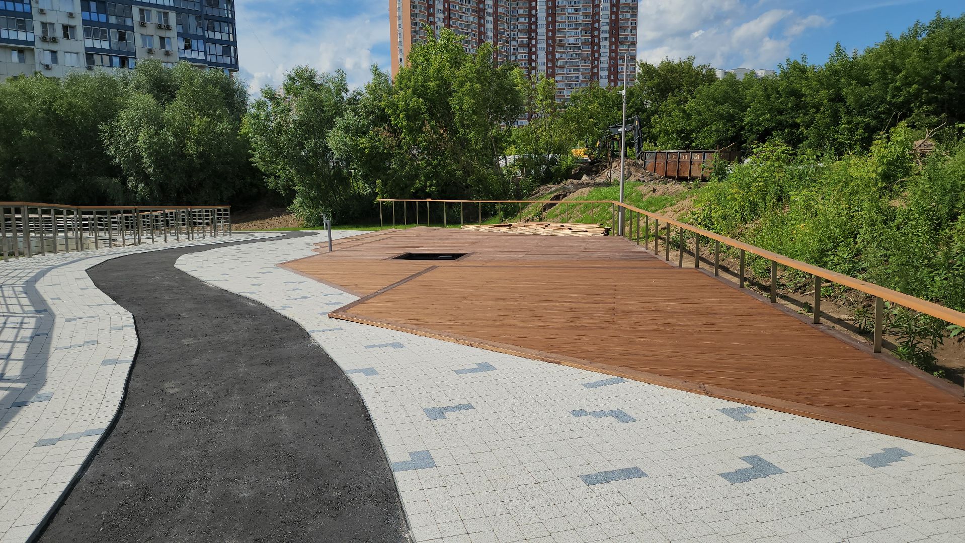 набережная, красногорск, павшинская пойма,