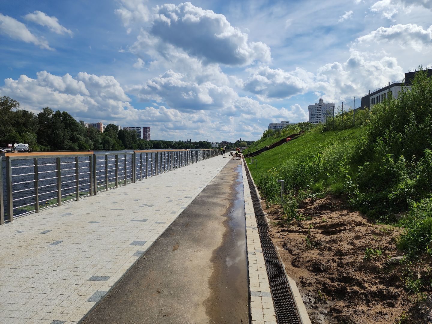 набережная, красногорск, павшинская пойма,