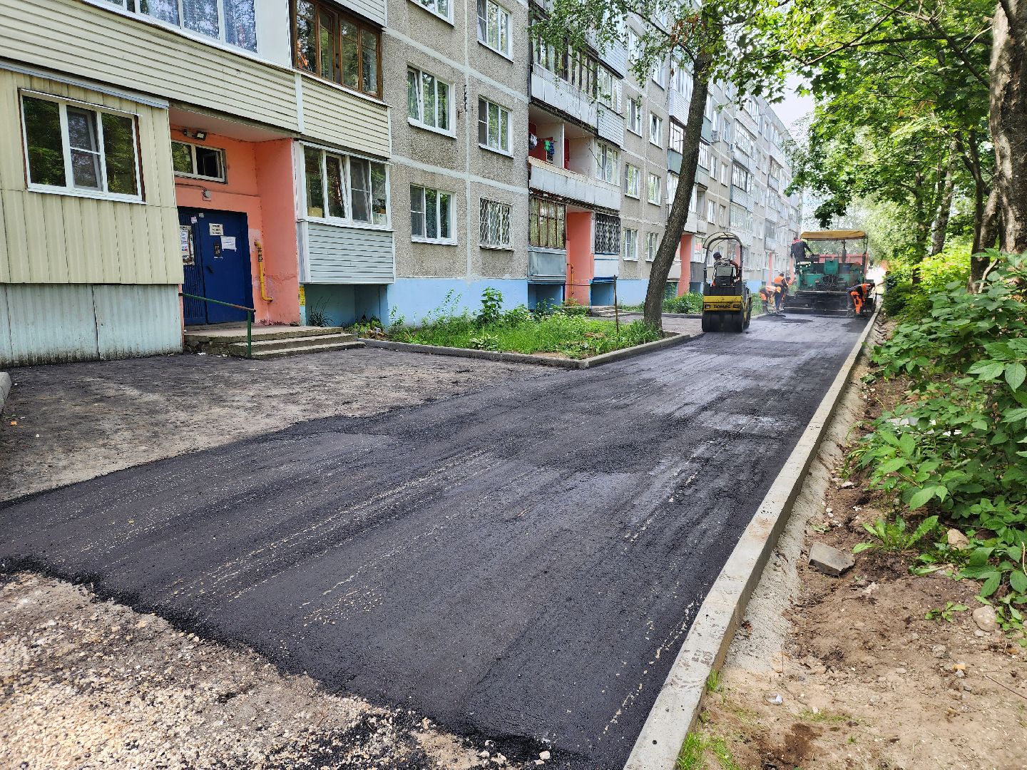 ногинск, благоустройство, ремонт, дворовая территория, общество, жители,