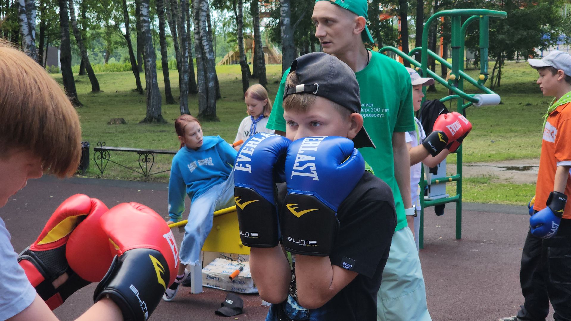 бокс, егорьевск, спорт, парк, тренировка, воздух,