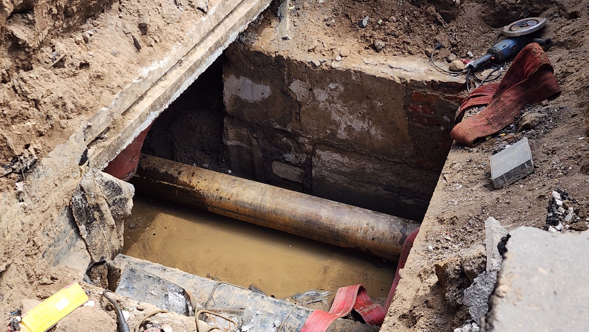 жкх, коммунальная авария, Лосино-Петровский,