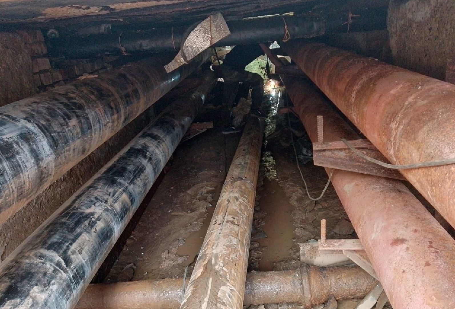 жкх, коммунальная авария, Лосино-Петровский,