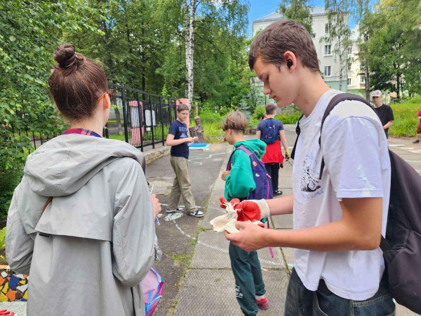 красноармейск, г.о. пушкинский, трудовая бригада, летние каникулы,