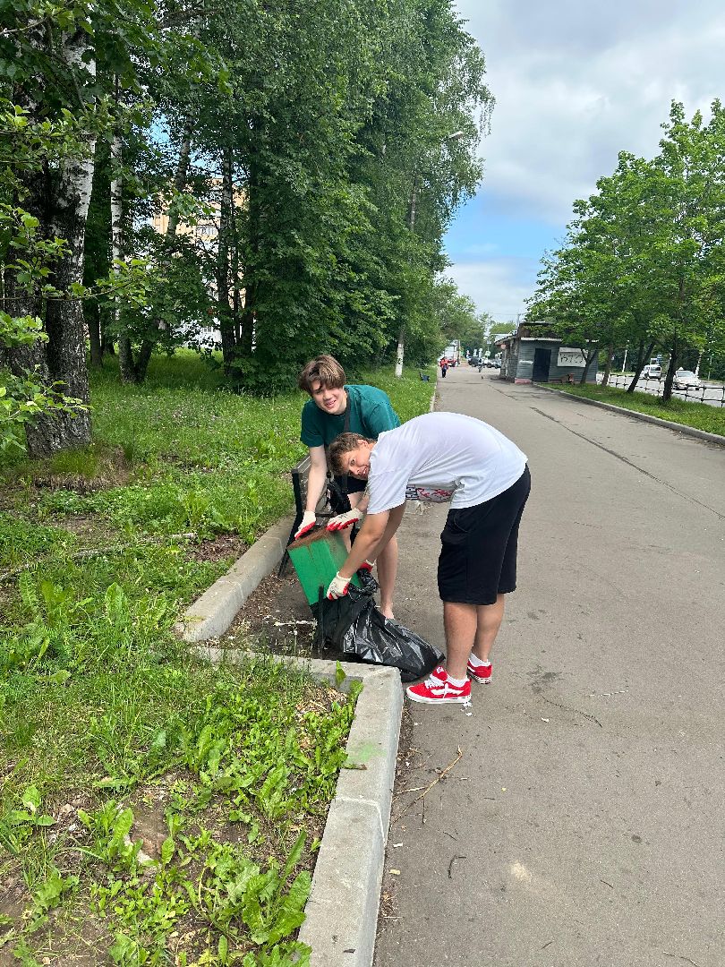 красноармейск, г.о. пушкинский, трудовая бригада, летние каникулы,