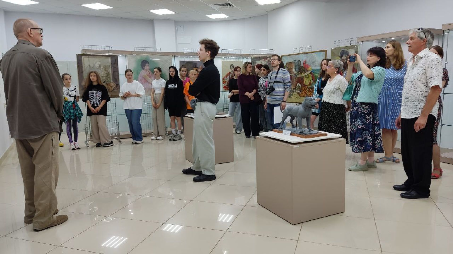 шаховская, выставка, художник, художественная выставка,