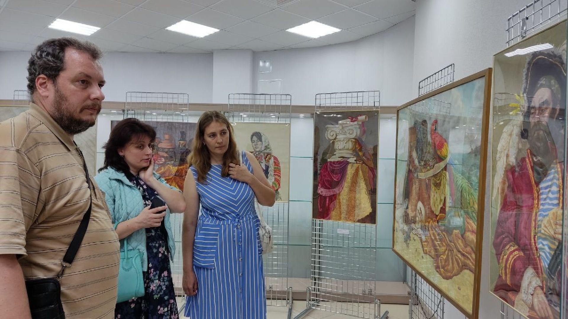 шаховская, выставка, художник, художественная выставка,