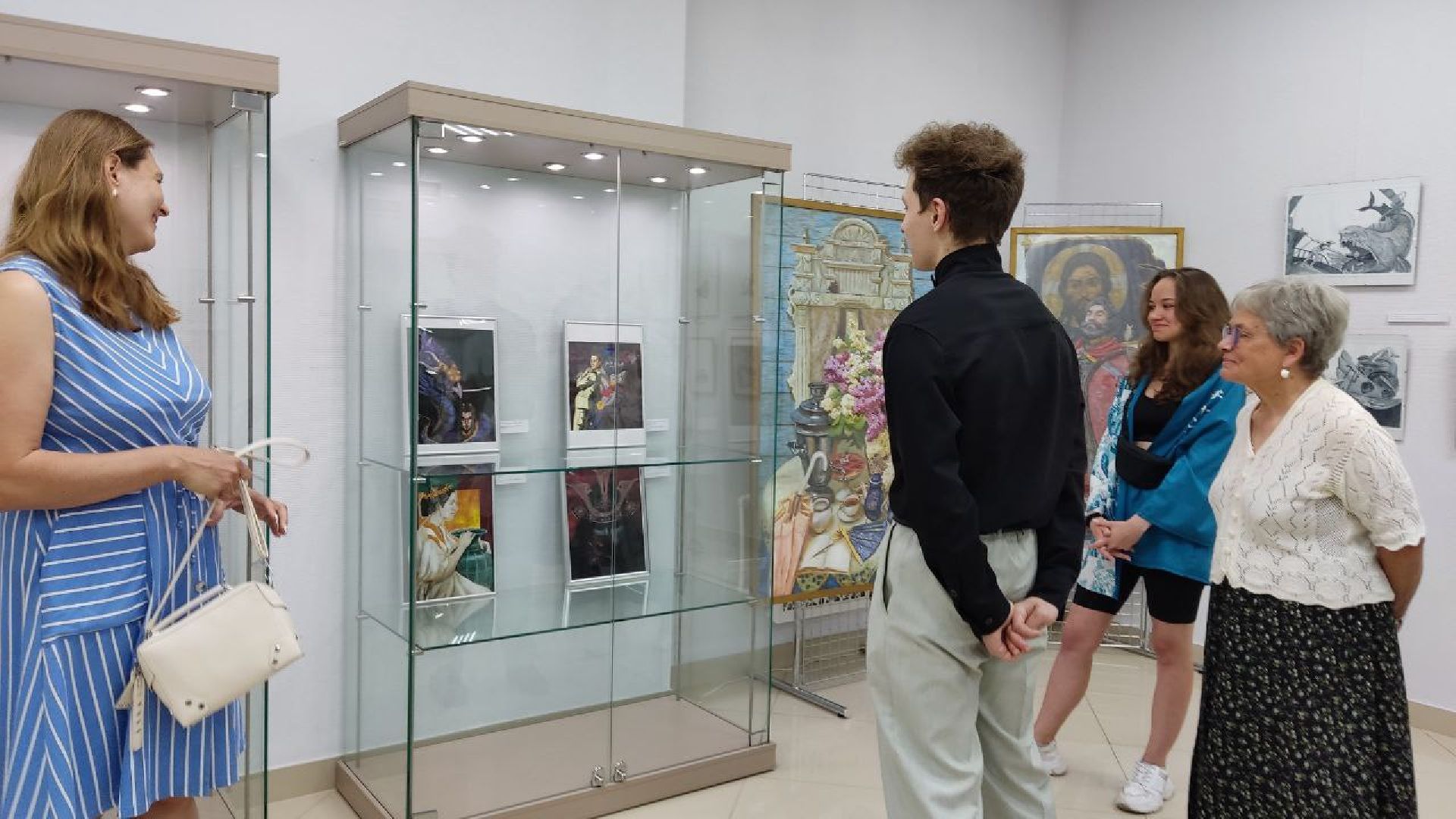 шаховская, выставка, художник, художественная выставка,