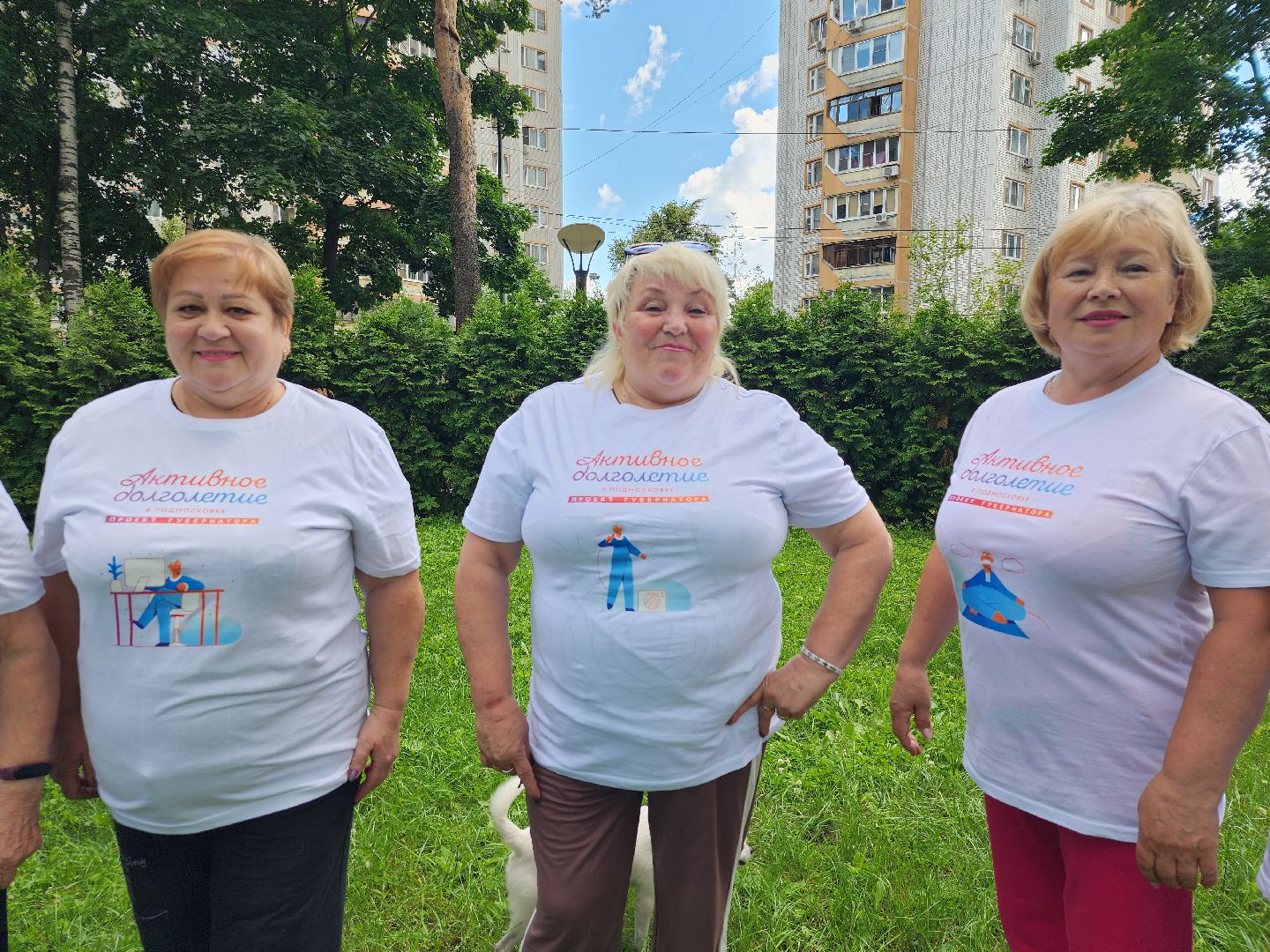 Активное долголетие, Зарядка долголетов, Центральный парк, Ногинск, Богородский городской округ,