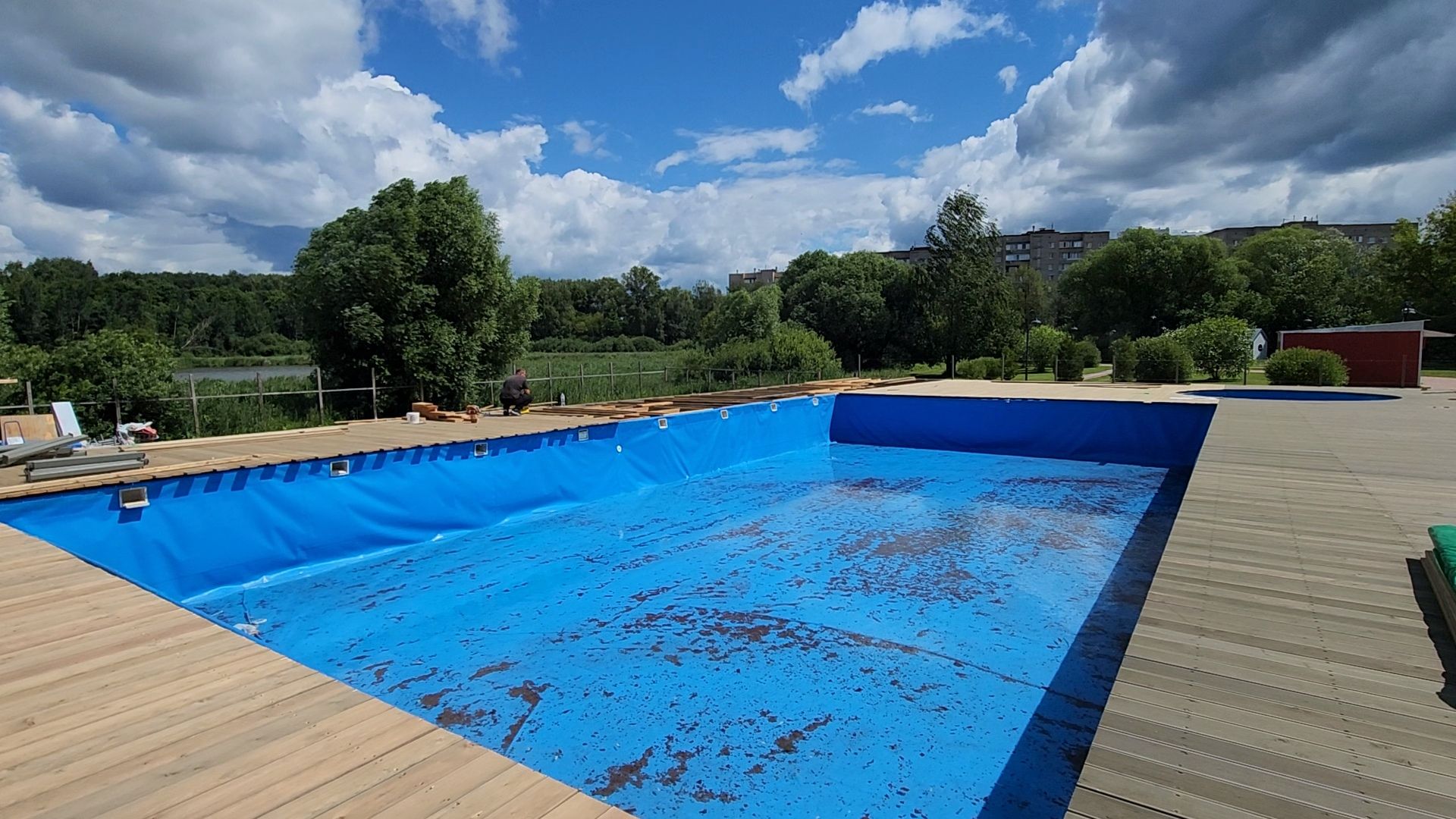 Солнечногорск, озеро сенеж, туризм, бассейн, пляжная зона,