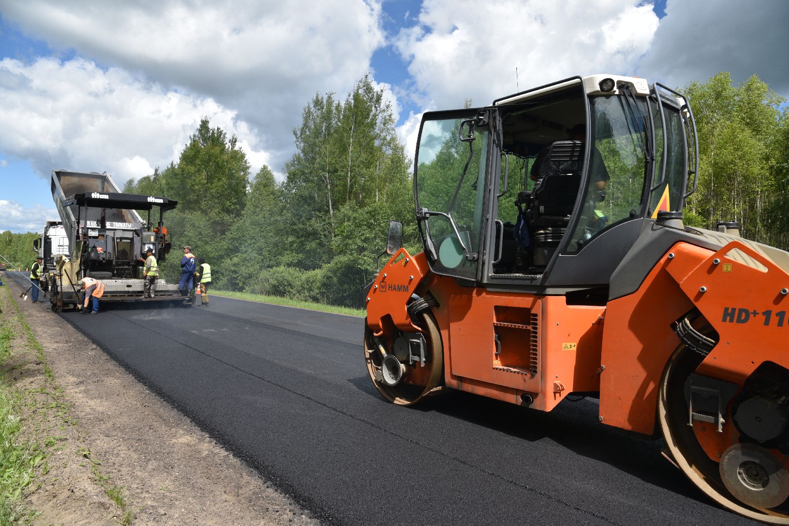 лотошино, ремонт дорог, мосавтодор, дороги, дороги автодор,