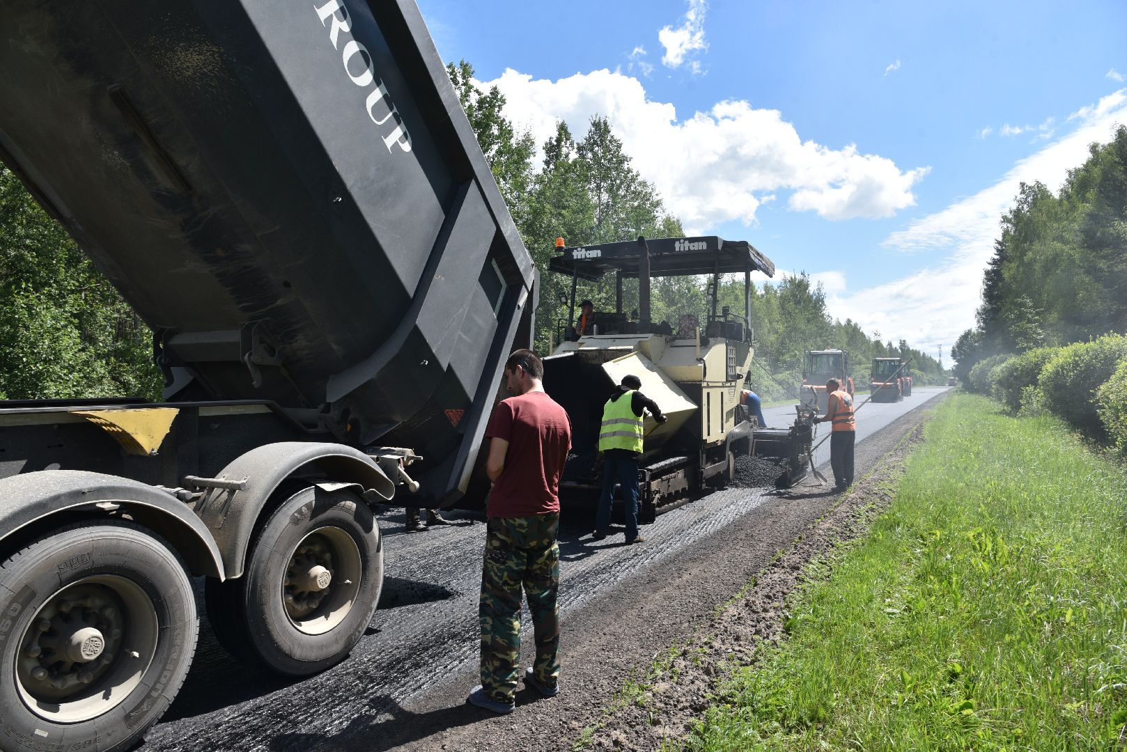лотошино, ремонт дорог, мосавтодор, дороги, дороги автодор,
