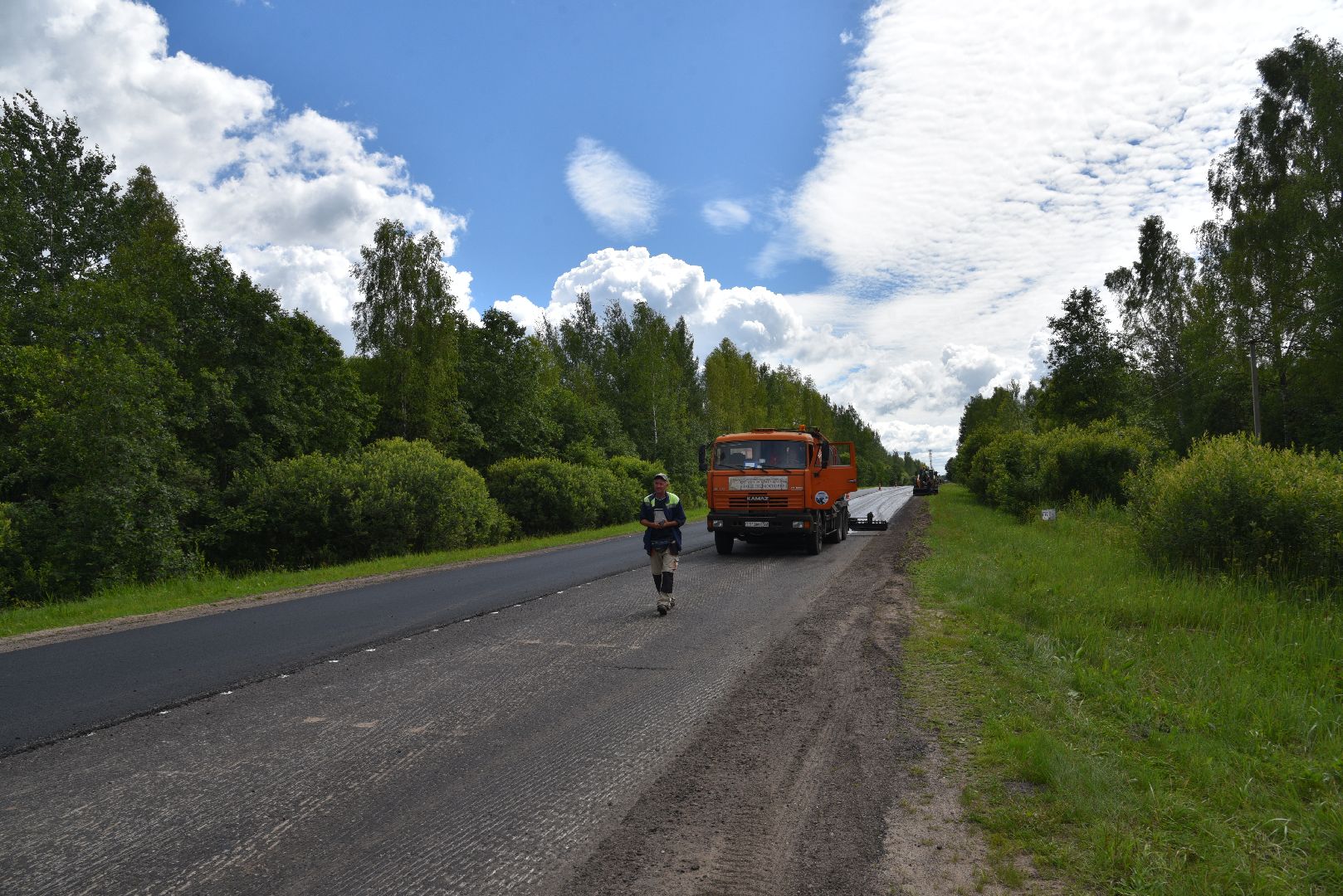 лотошино, ремонт дорог, мосавтодор, дороги, дороги автодор,