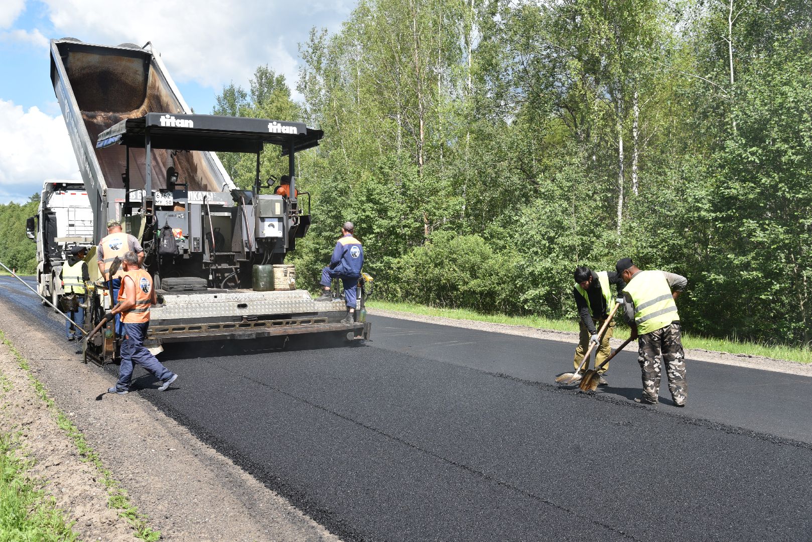 лотошино, ремонт дорог, мосавтодор, дороги, дороги автодор,
