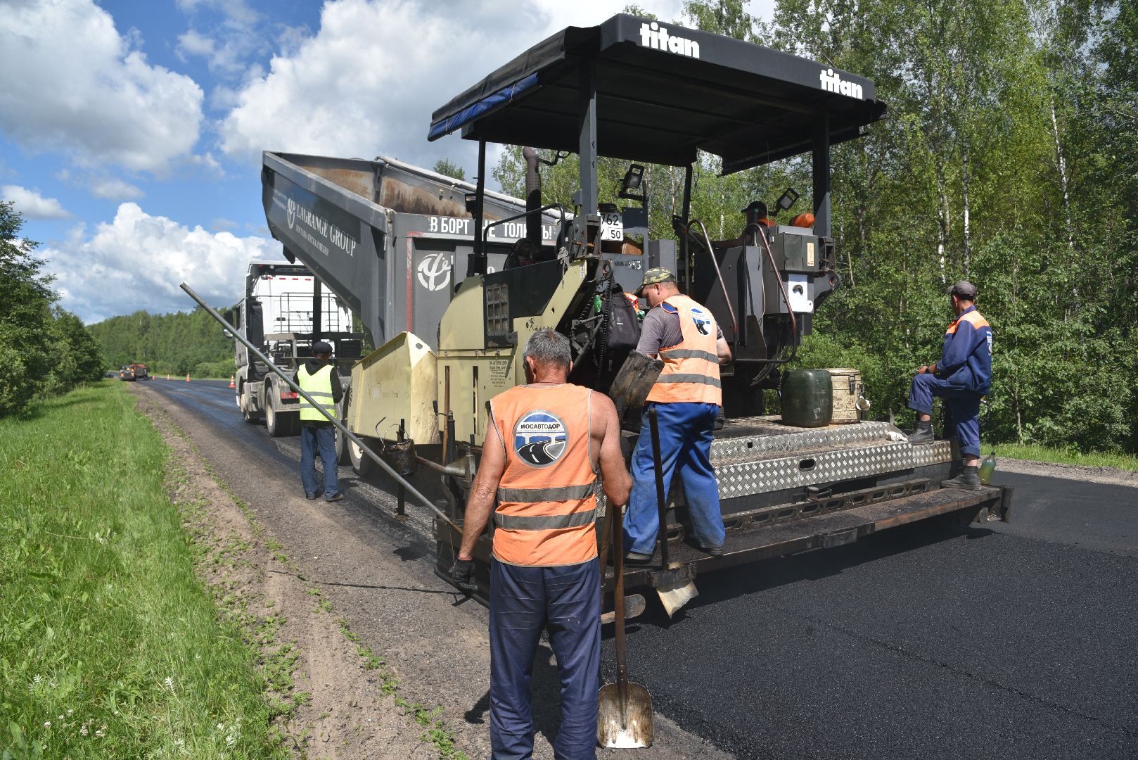 лотошино, ремонт дорог, мосавтодор, дороги, дороги автодор,