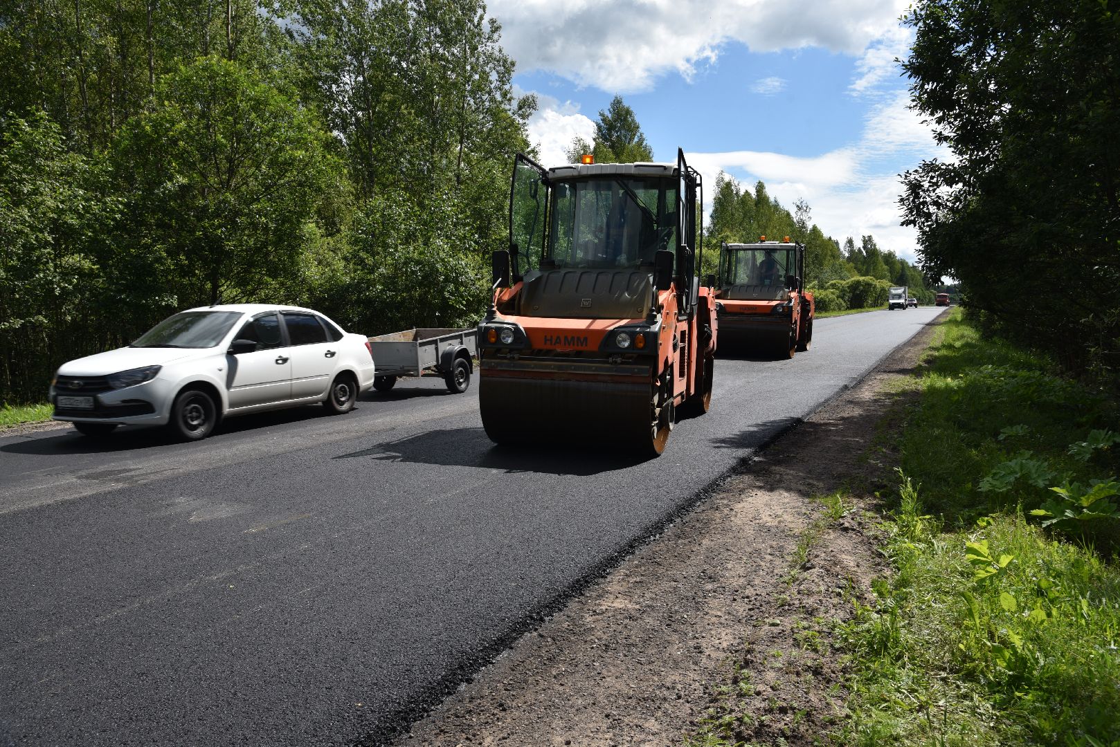 лотошино, ремонт дорог, мосавтодор, дороги, дороги автодор,