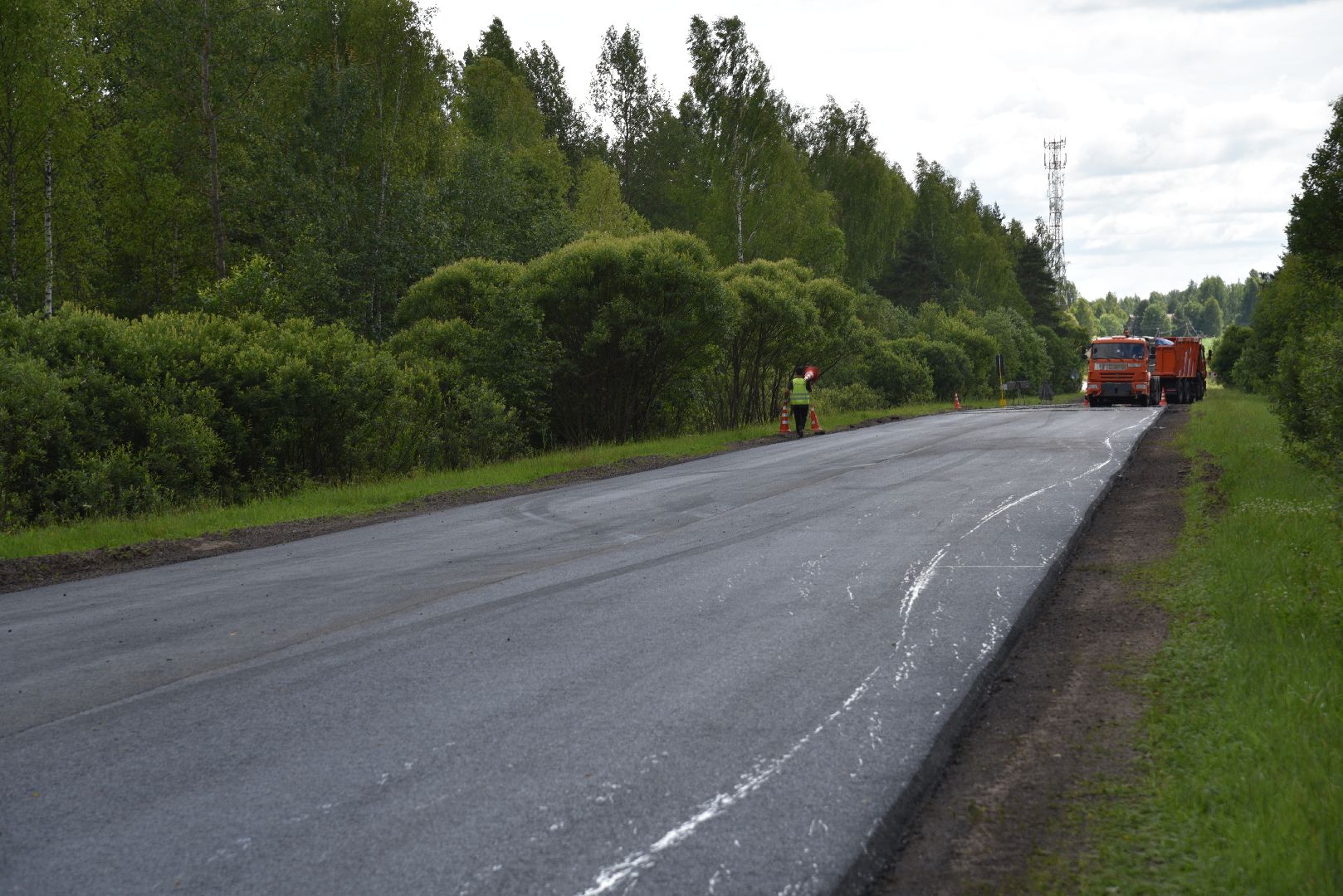лотошино, ремонт дорог, мосавтодор, дороги, дороги автодор,