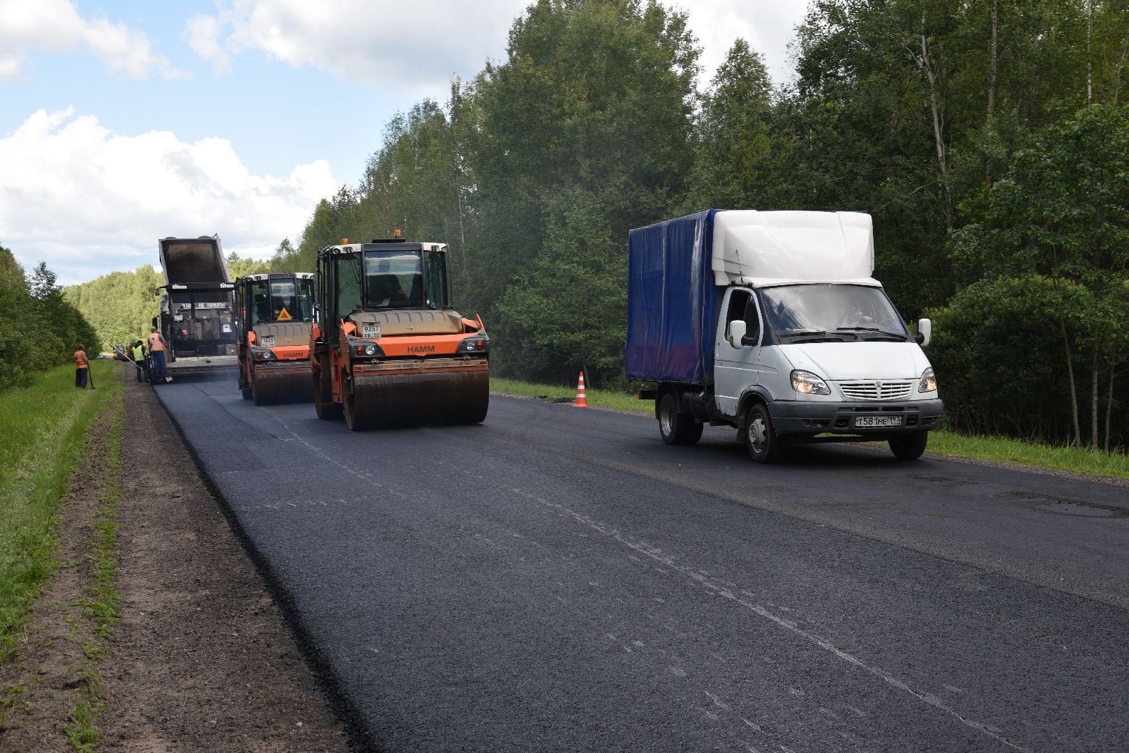 лотошино, ремонт дорог, мосавтодор, дороги, дороги автодор,