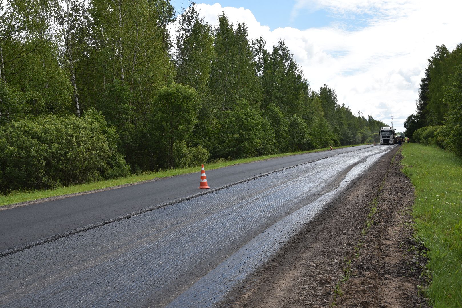 лотошино, ремонт дорог, мосавтодор, дороги, дороги автодор,
