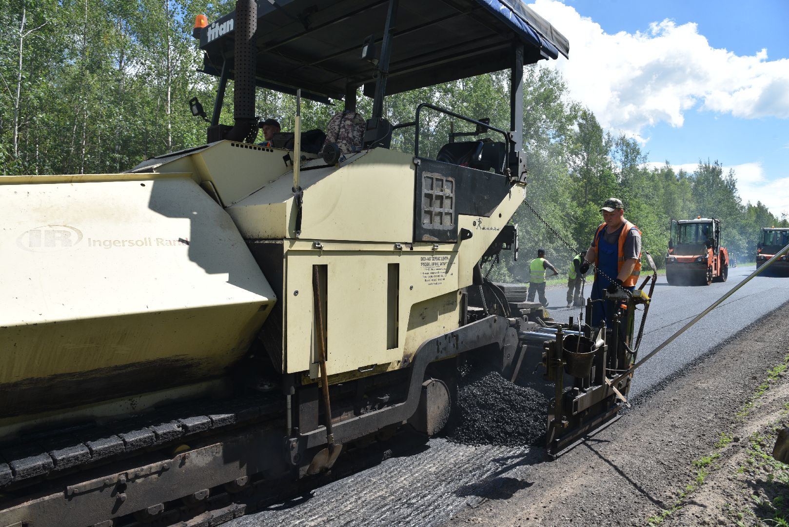 лотошино, ремонт дорог, мосавтодор, дороги, дороги автодор,