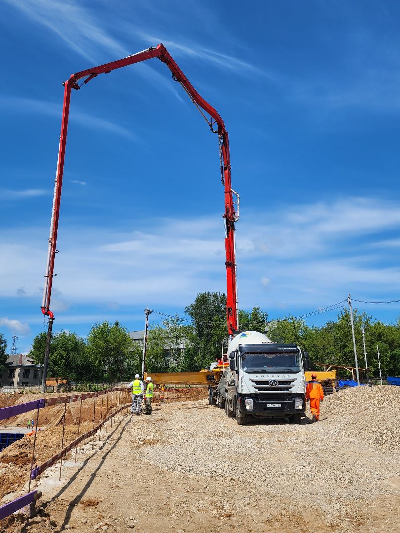 комплексное благоустройство, Стоитество жк, мытищи,