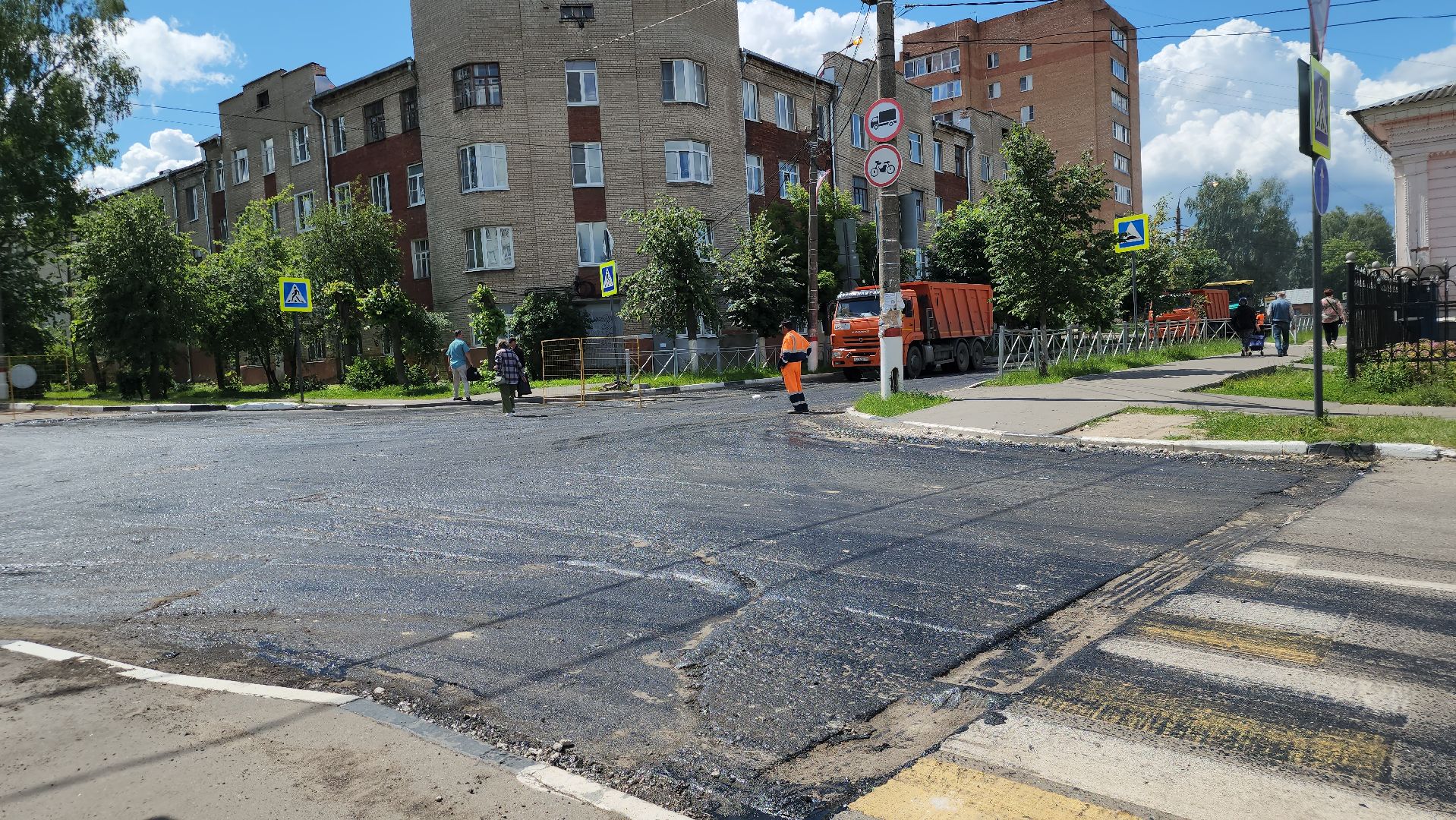 Павловский Посад, Город округ Павловский Посад, Дороги, Ремонт, Строительство, Улица,