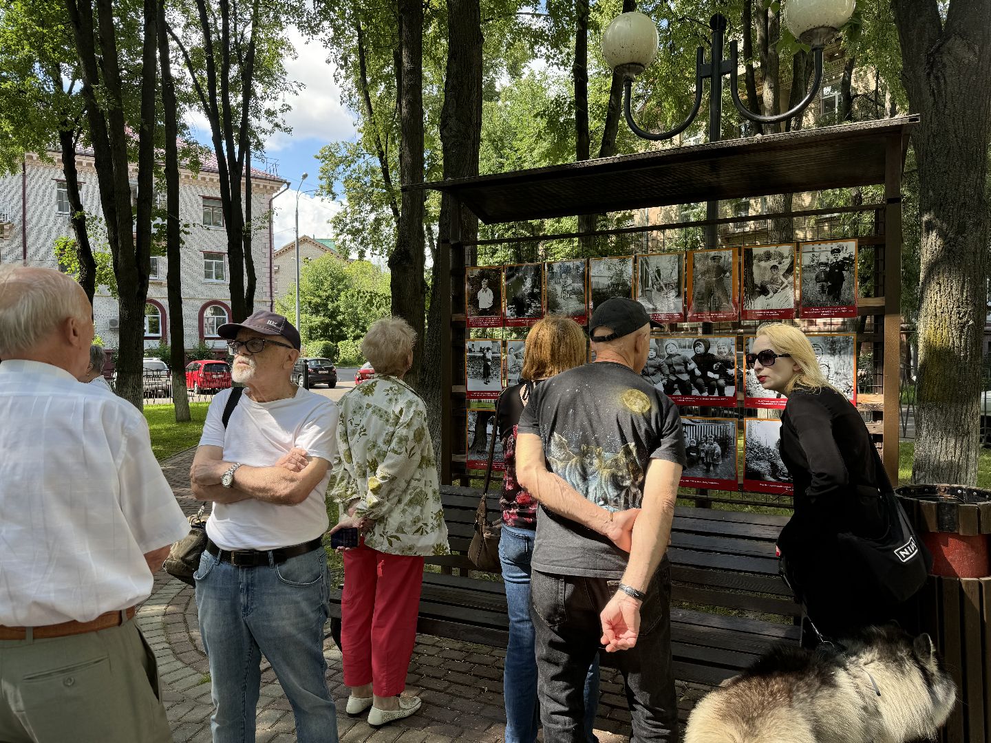 Выставка, Сквер Юность, Город Видное, Фотографии, Экспозиция,