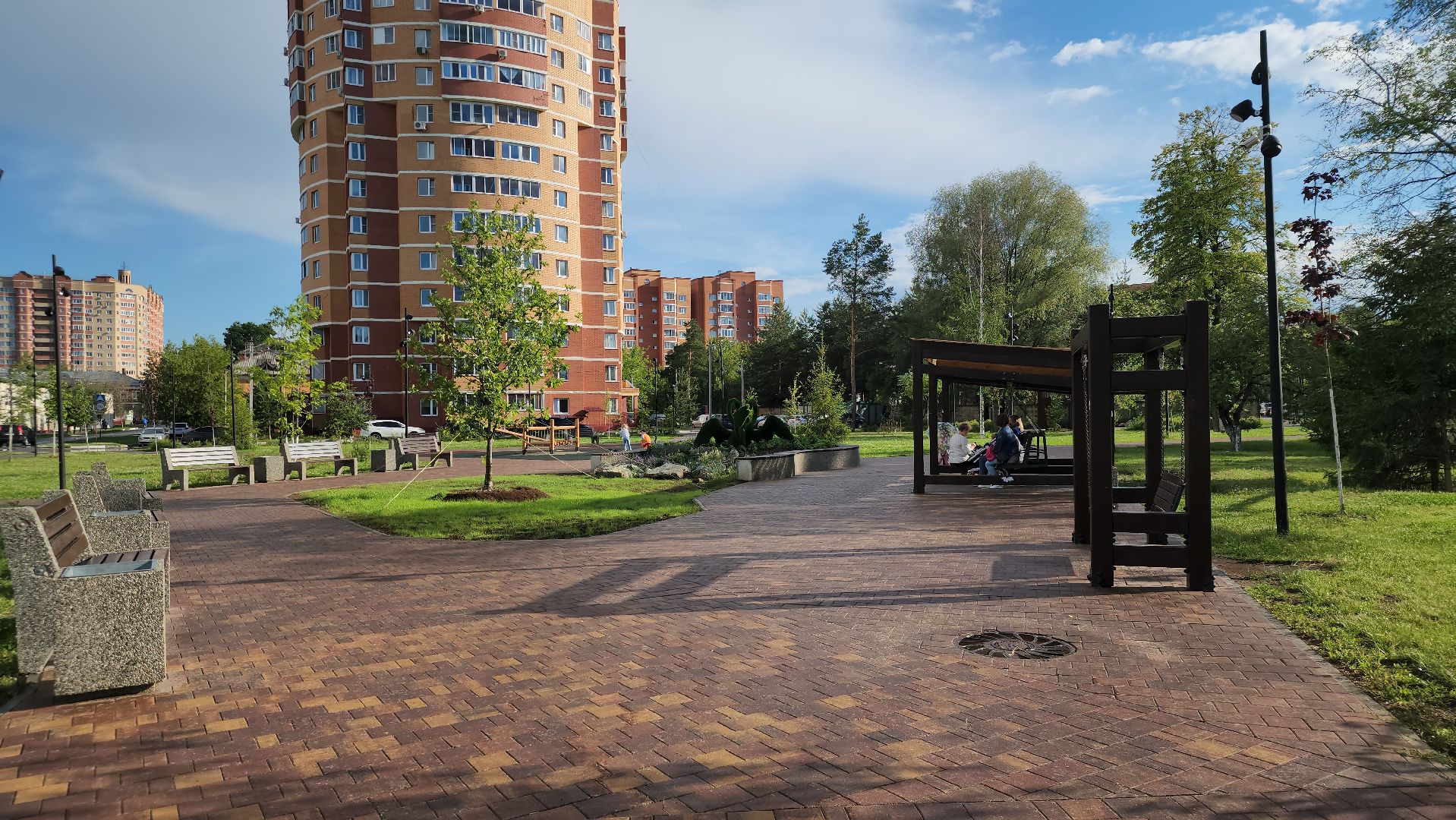 Павловский Посад, Городской округ Павловский Посад, Благоустройство, Ремонт, Сквер, Дуб,