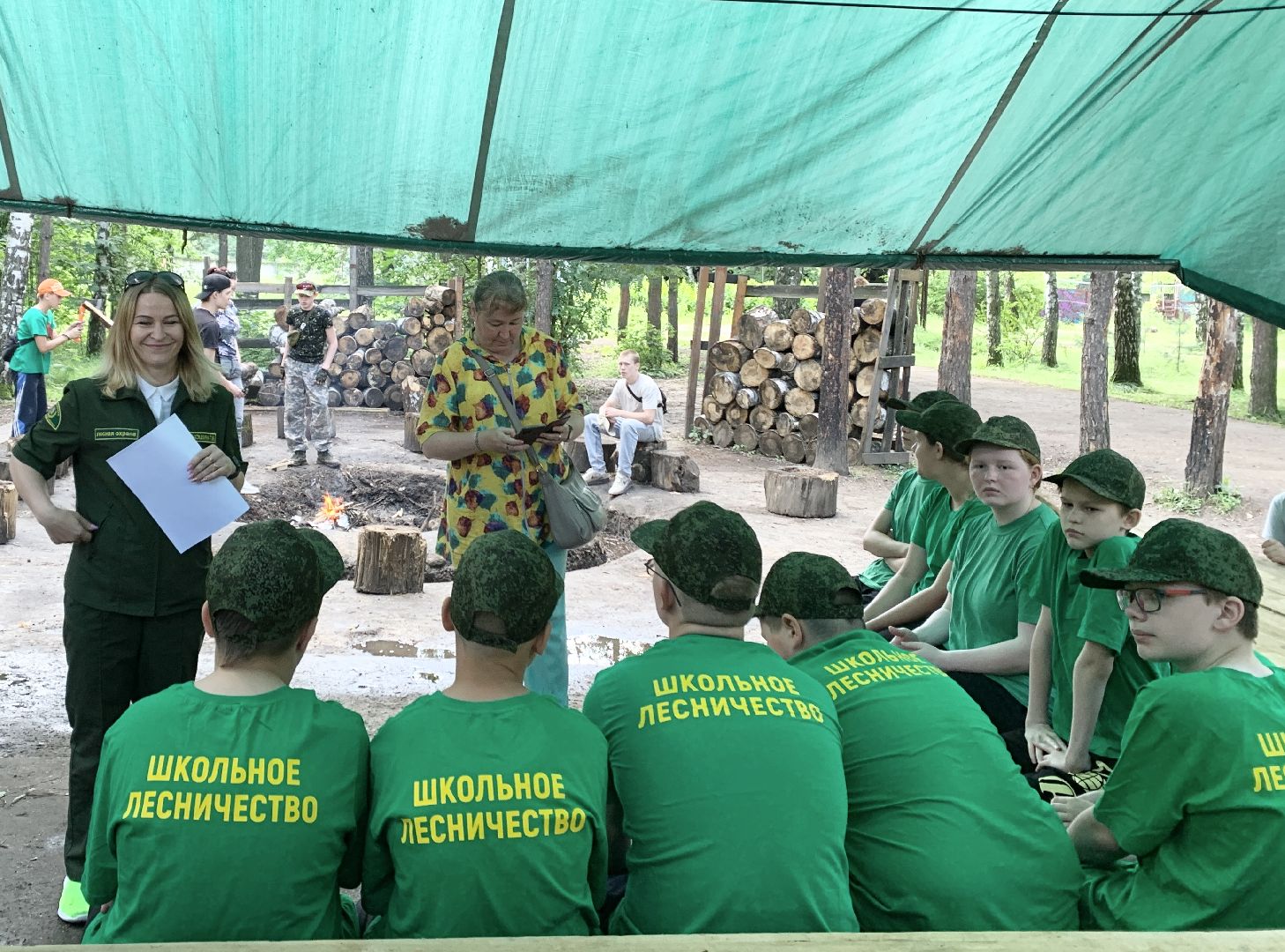 Балашиха, Подмосковье, школьное лесничество, природа, Экология, Спортивно-оздоровительный слет, Ногинский филиал ГКУ МО Мособллес», Зов природы, Школа разведчиков,