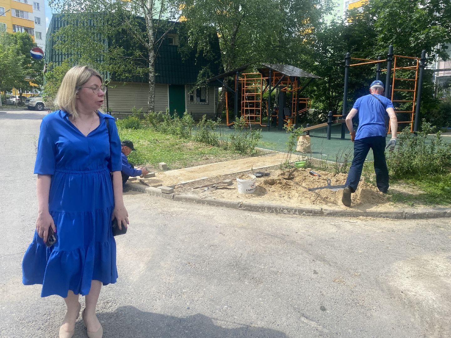 детская площадка Власиха, ДИП Власиха, МАФ Власиха, ремонт МАФ, состояние детский площадок,