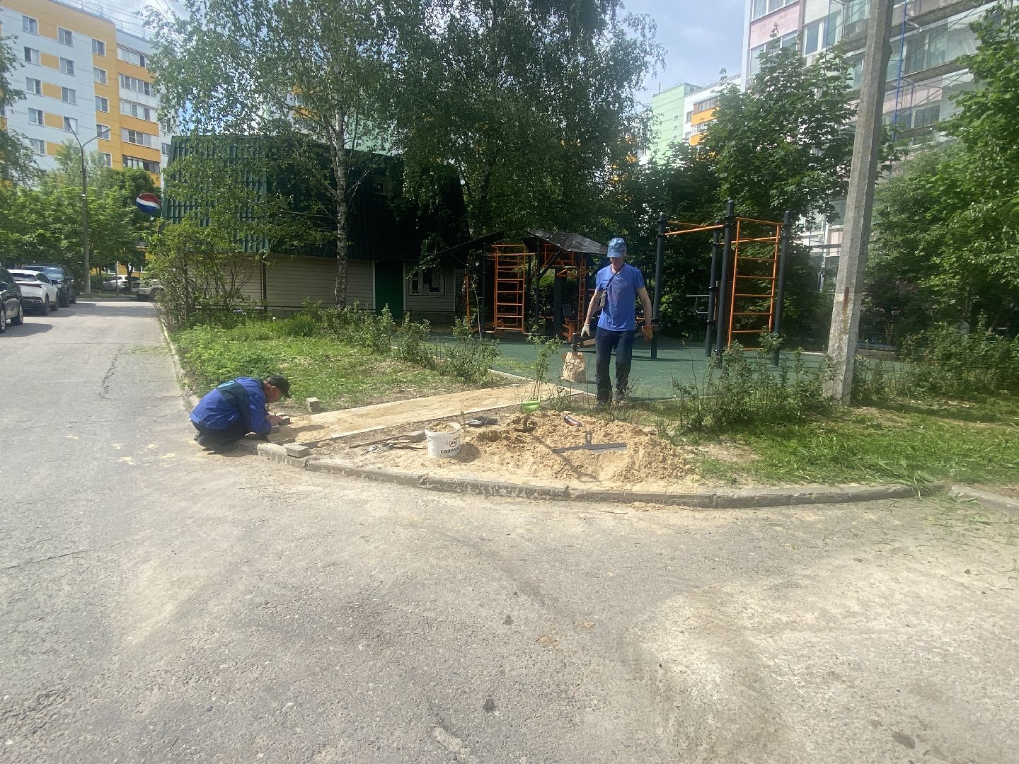 детская площадка Власиха, ДИП Власиха, МАФ Власиха, ремонт МАФ, состояние детский площадок,