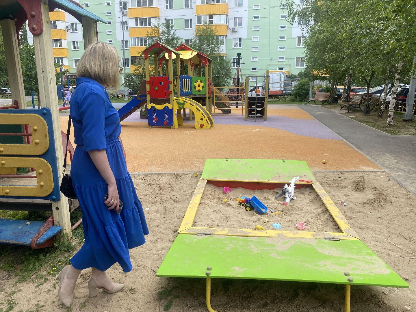 детская площадка Власиха, ДИП Власиха, МАФ Власиха, ремонт МАФ, состояние детский площадок,