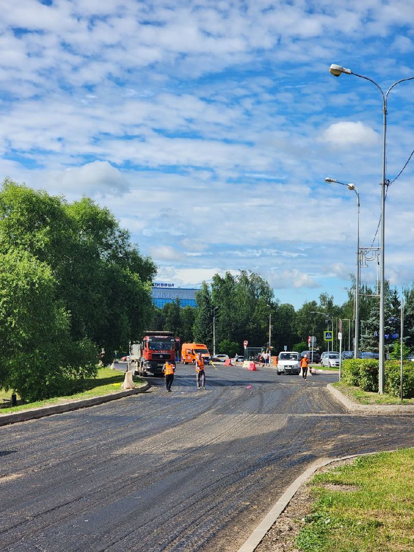 чехов, дороги, ремонт, асфальтирование дорог, дорожное покрытие,