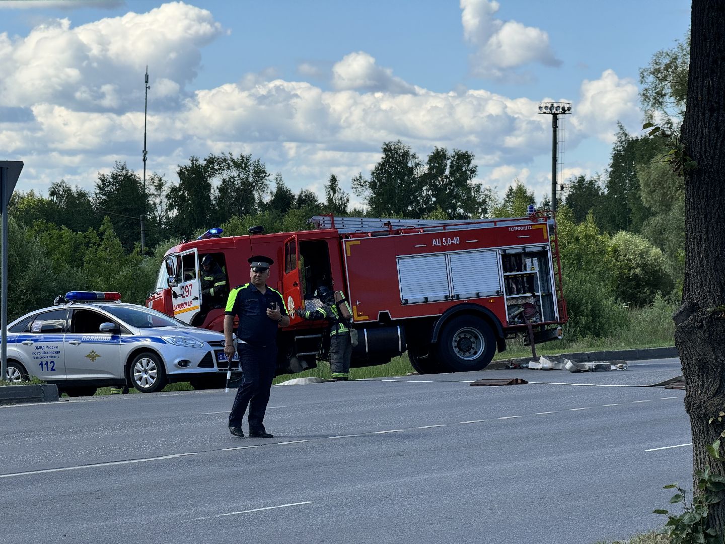 шаховская, учения, мособлпожспас, безопасность,