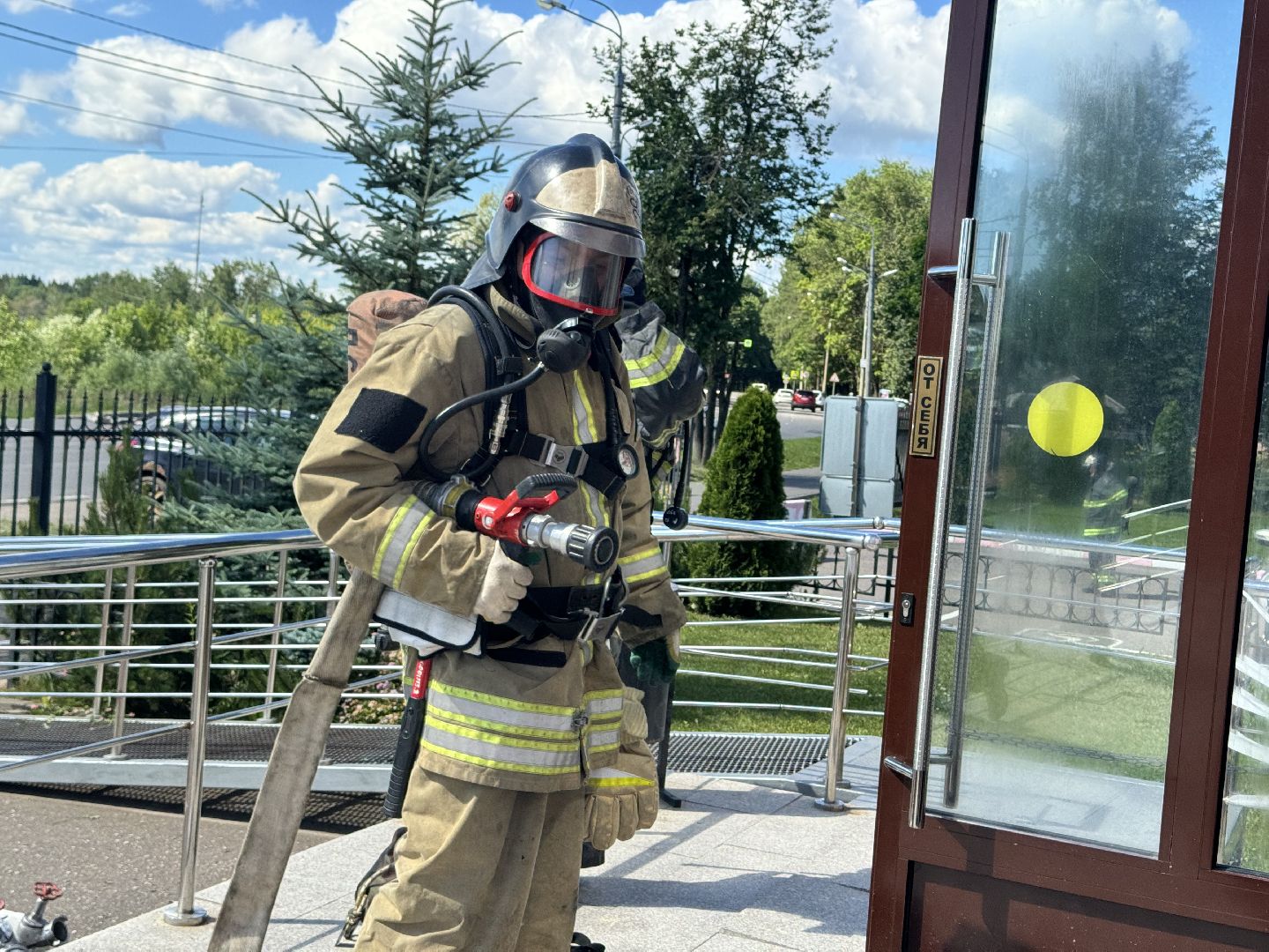 шаховская, учения, мособлпожспас, безопасность,